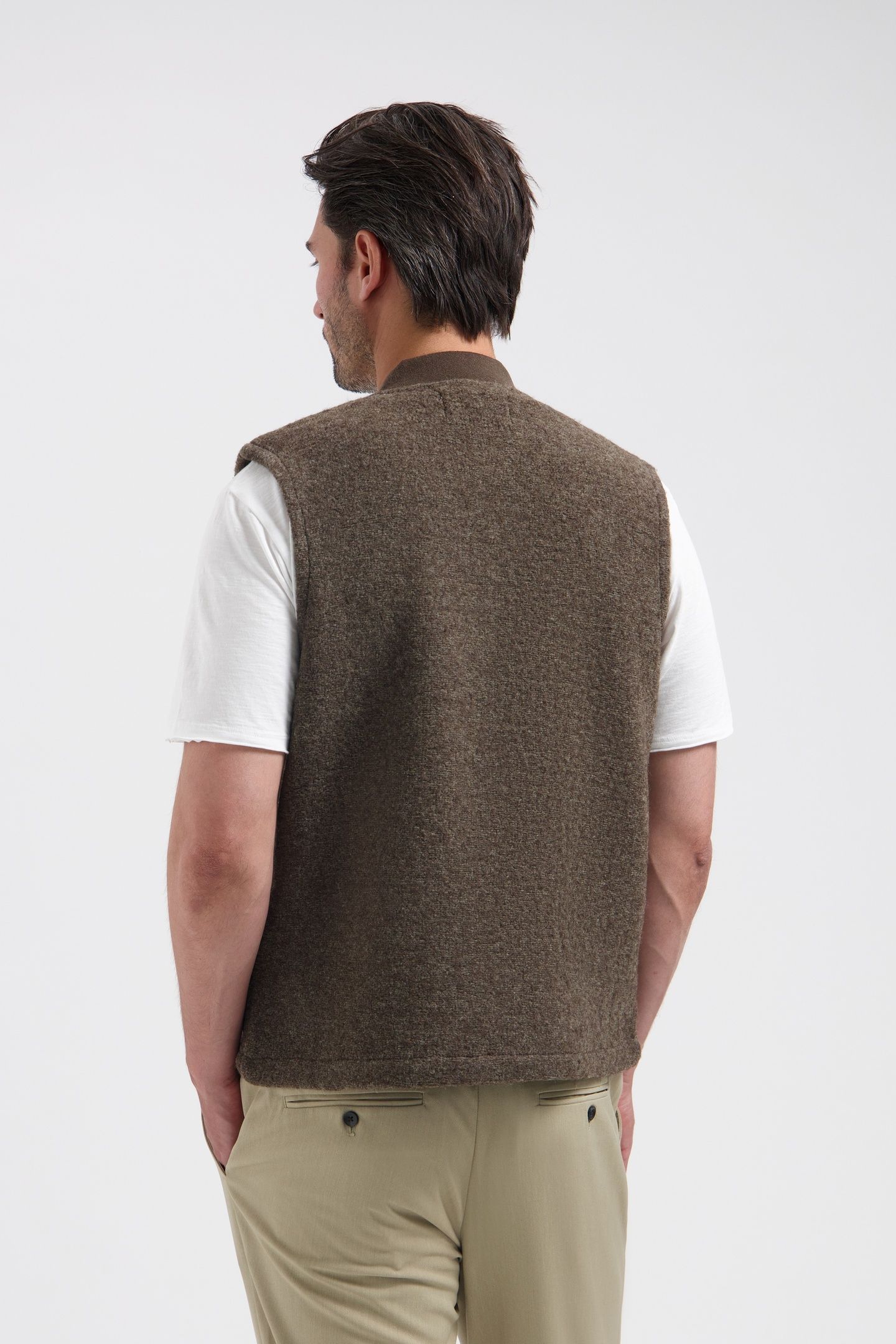 DS_NILS GILET VINTAGE KHAKI VINTAGE KHAKI 3