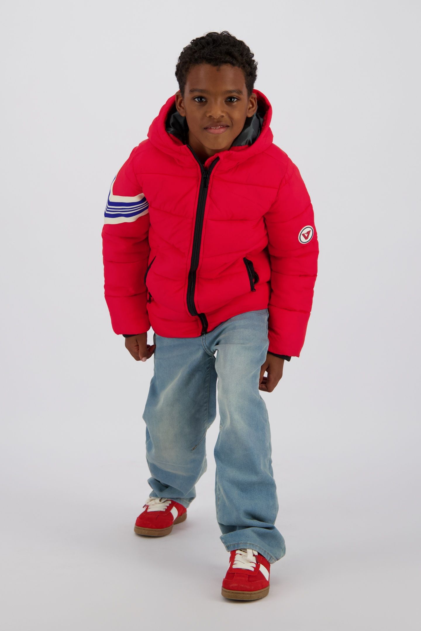 BOYS TONCO JACKET OUTDOOR FRESH RED 7