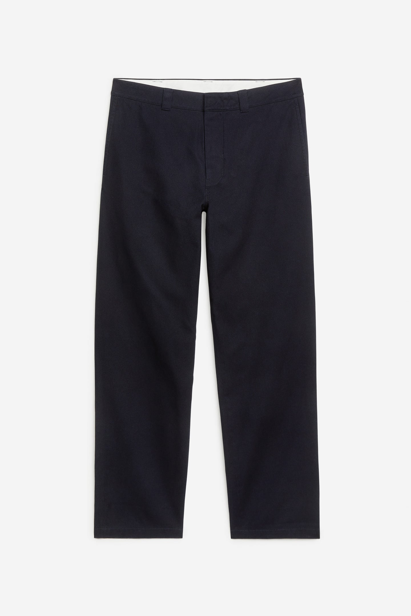 EMIL LOOSE TWILL TROUSERS BLUE 3