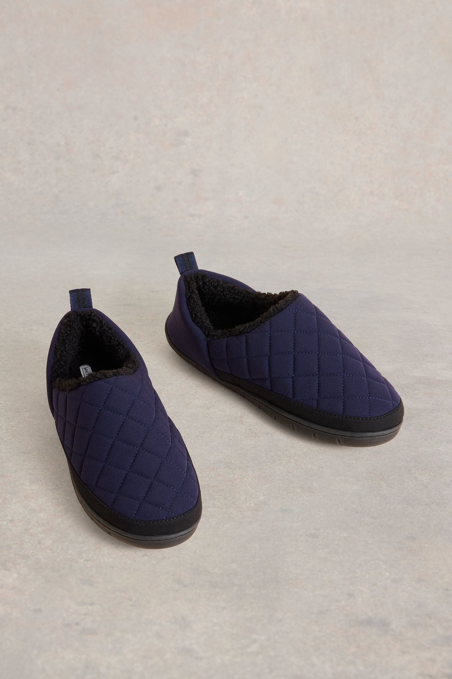 NYLON PUFFER SLIPPER DARK NAVY 2