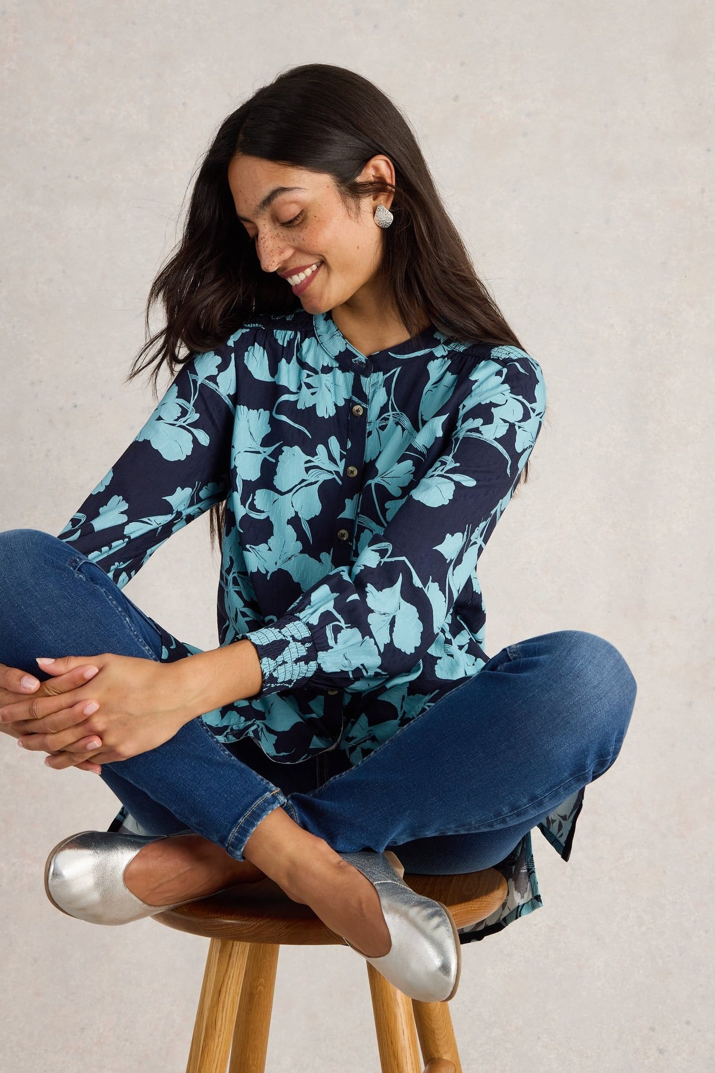 AMY TUNIC NAVY PRINT 6