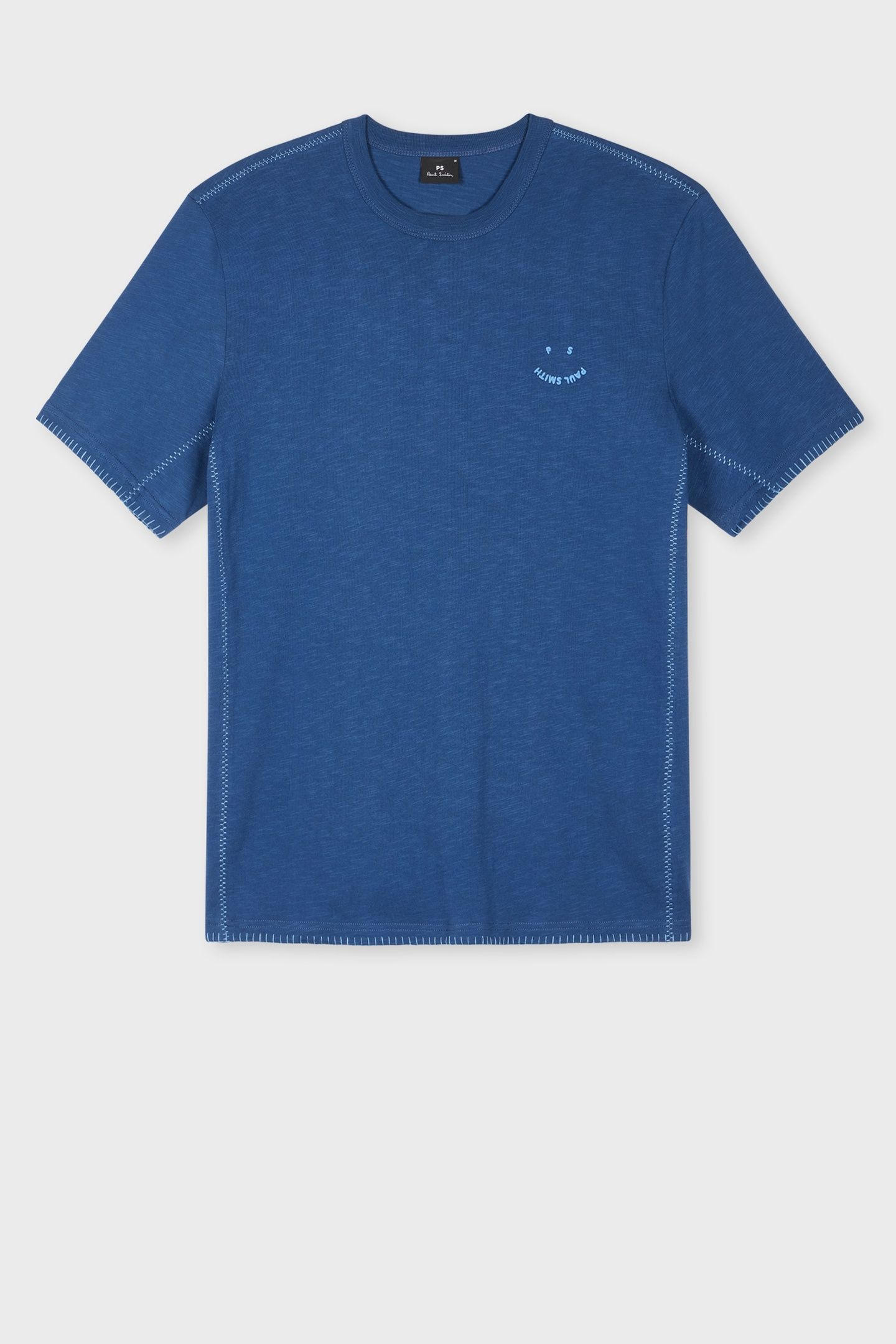 MENS CASUAL FIT SS T SHIRT HAPPY NAVY 2