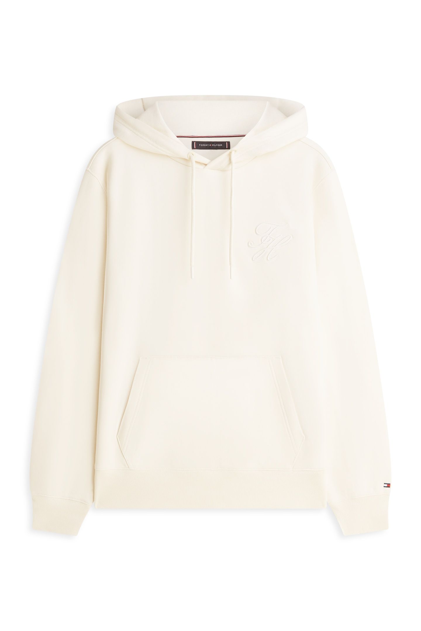SCRIPT MONOGRAM HOODIE IVORY PETAL 4