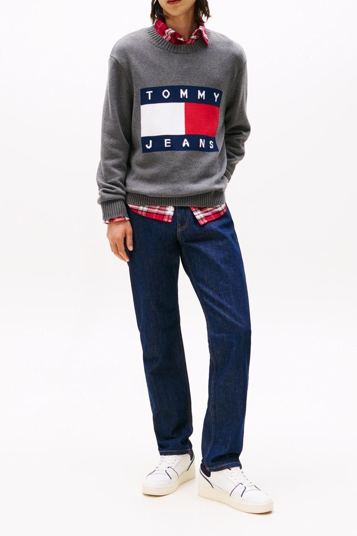TJM REG MELANGE FLAG BLACK HEATHER 3