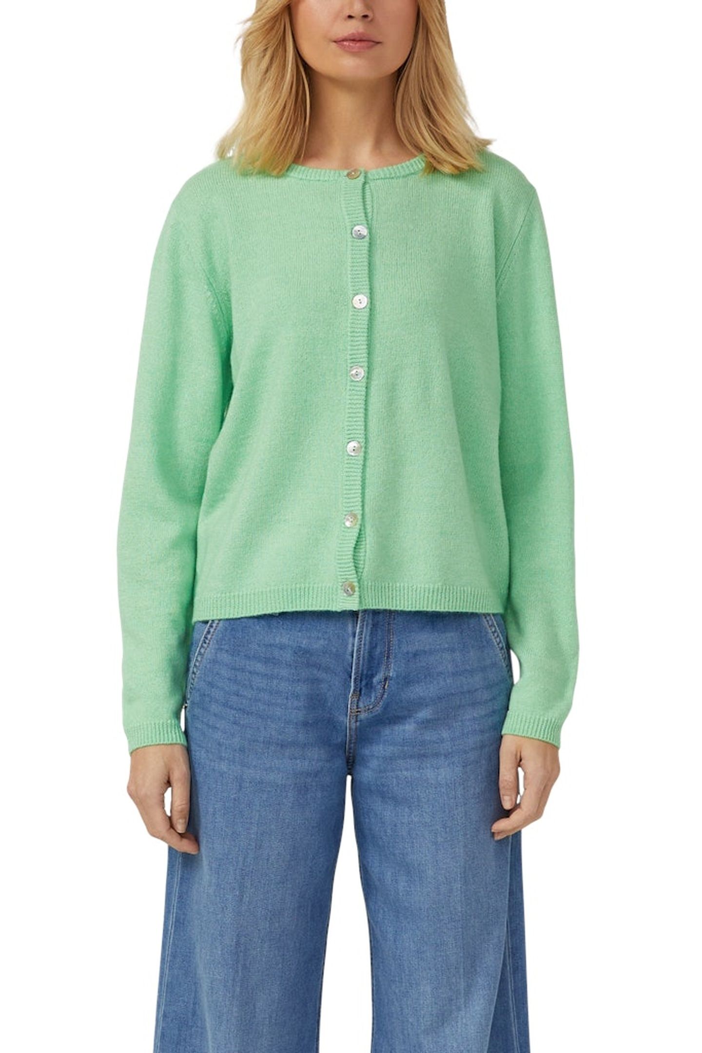 S.OLIVER CARDIGAN GREEN 1