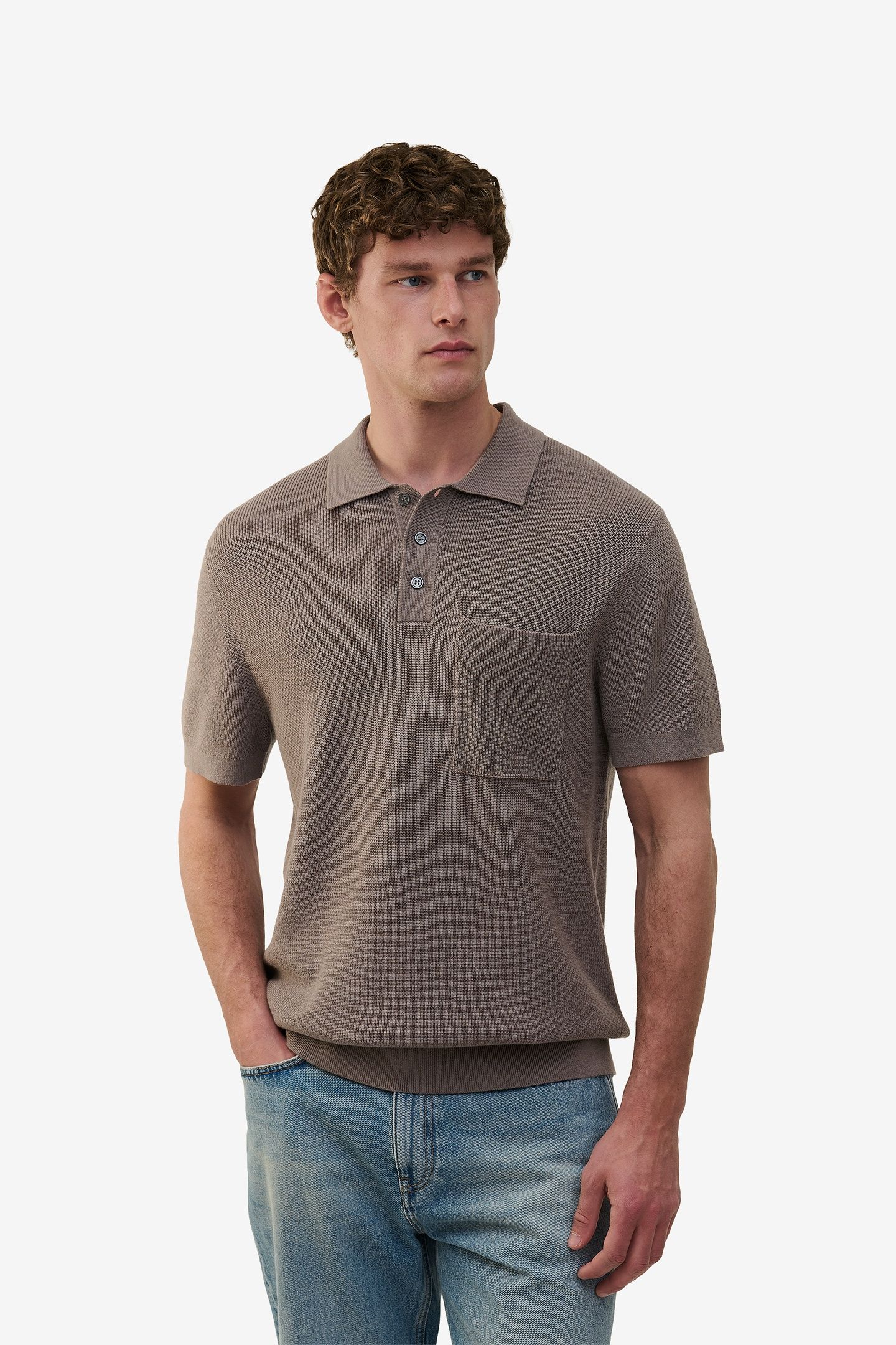 HUDSON SS COTTON BEIGE 1