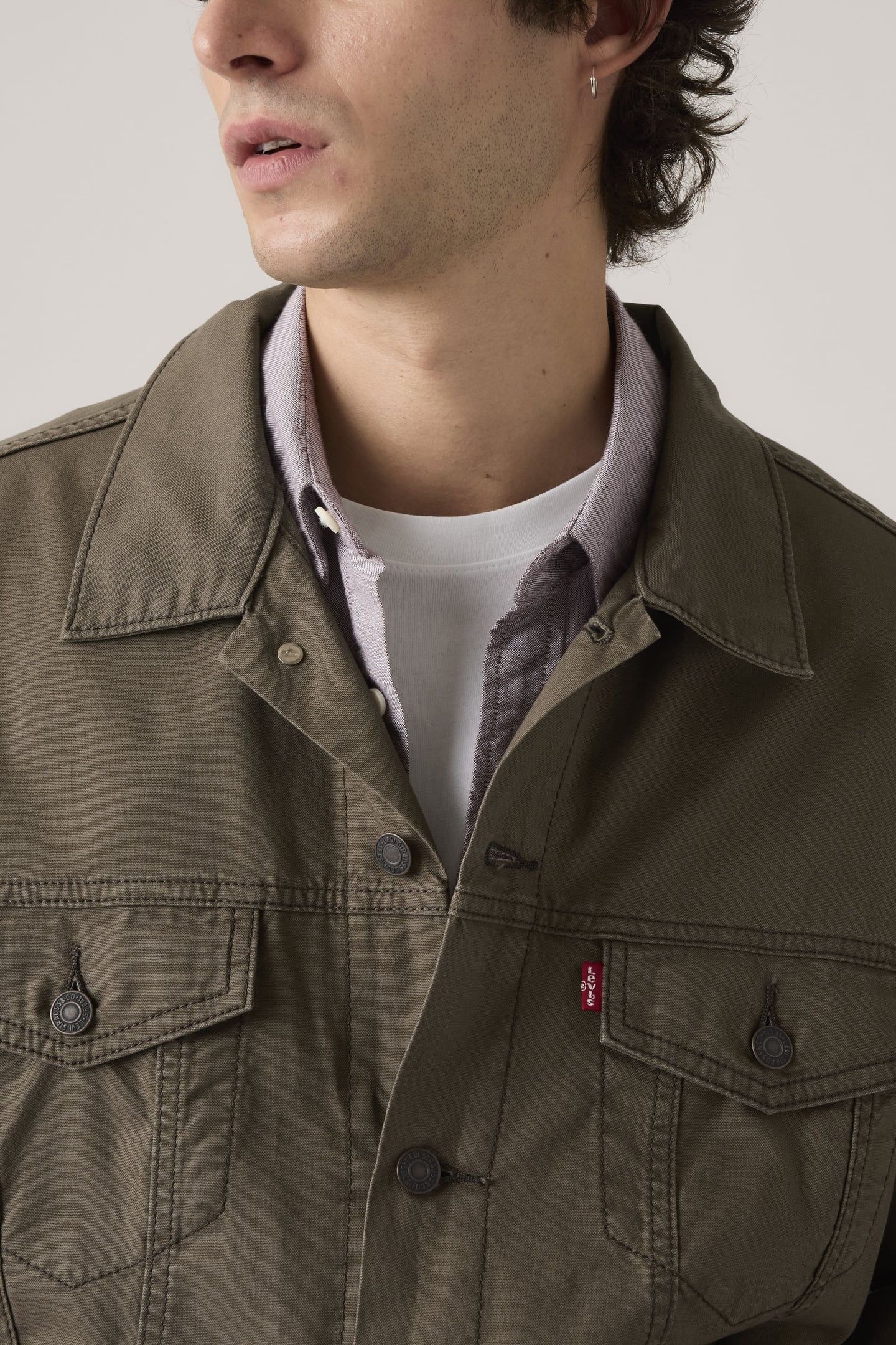 RELAXED TYPE III TRUCKER JACKET MAITAKE BROWN 5