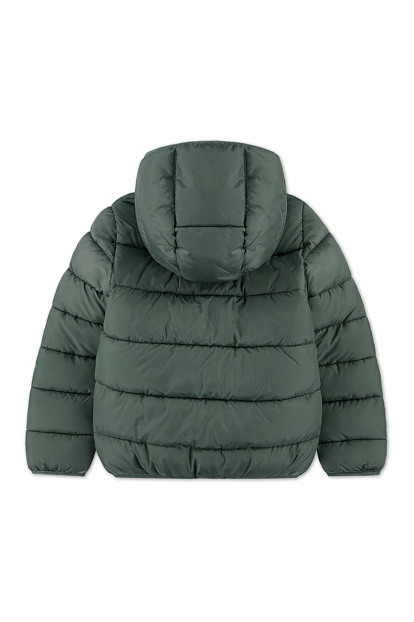 BOYS SHERPA LINED PUFFER LAUREL WREATH 2