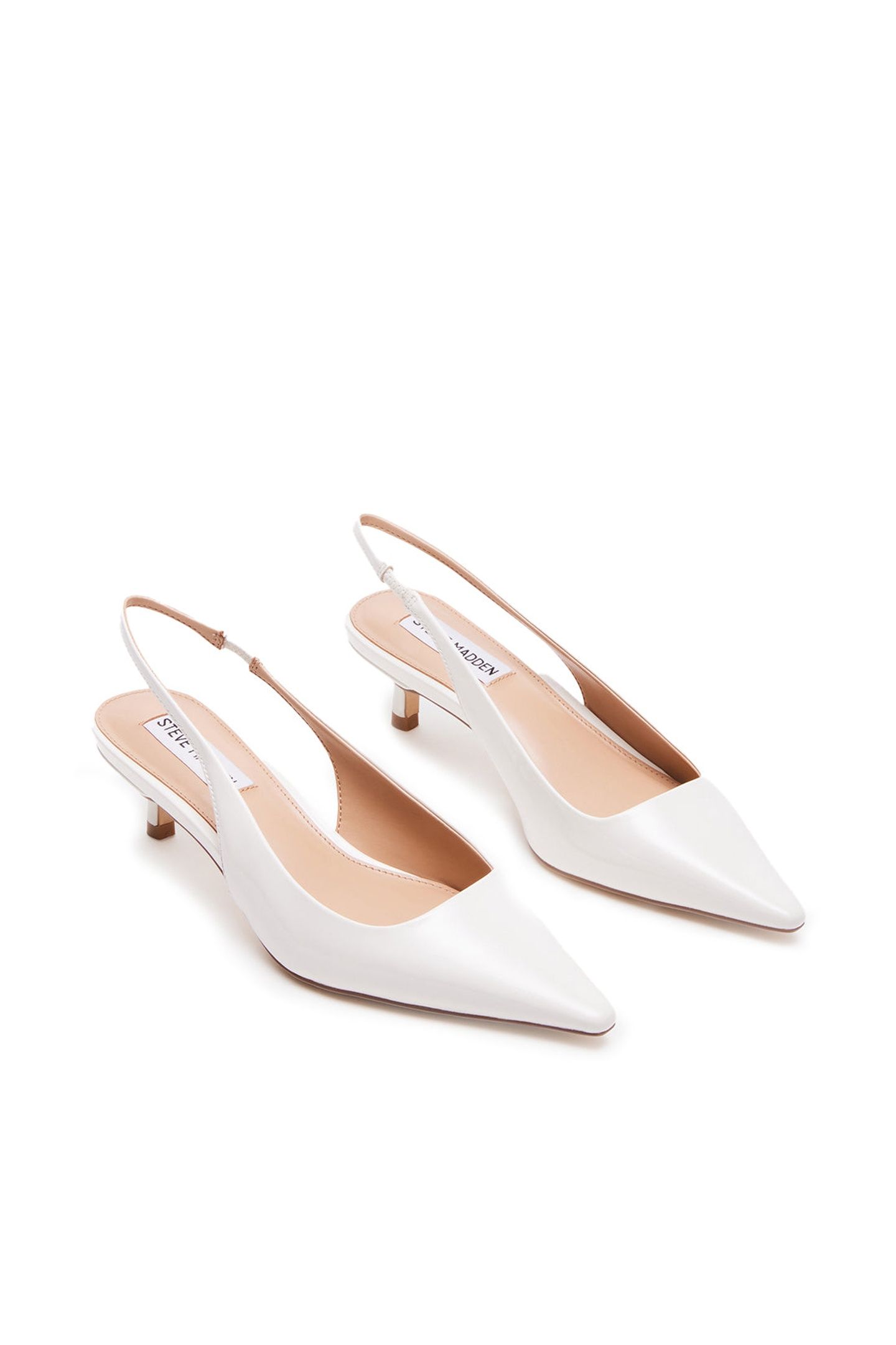 KARI PUMPS WHITE PATENT 2