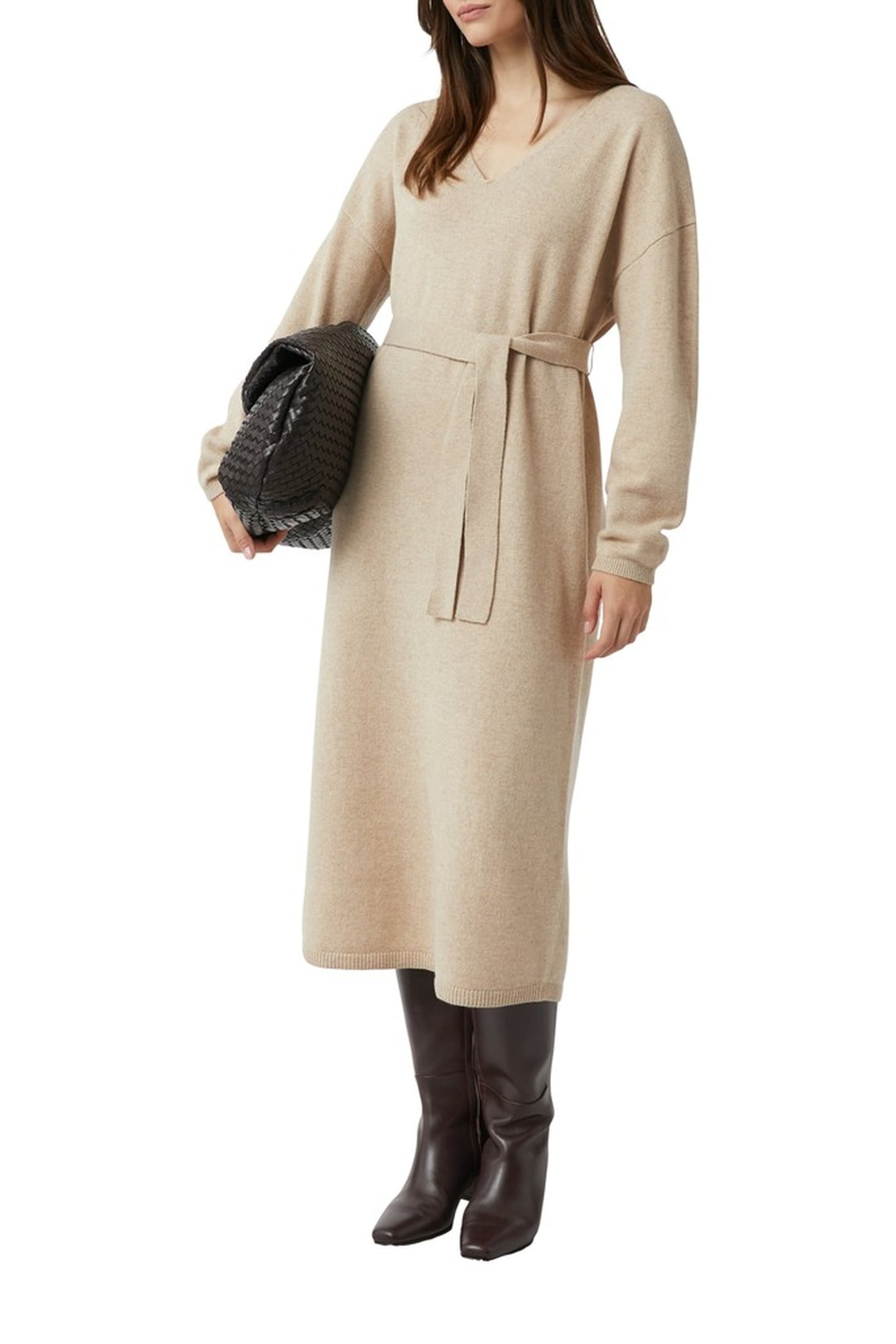 COMMA DRESSES BEIGE 2
