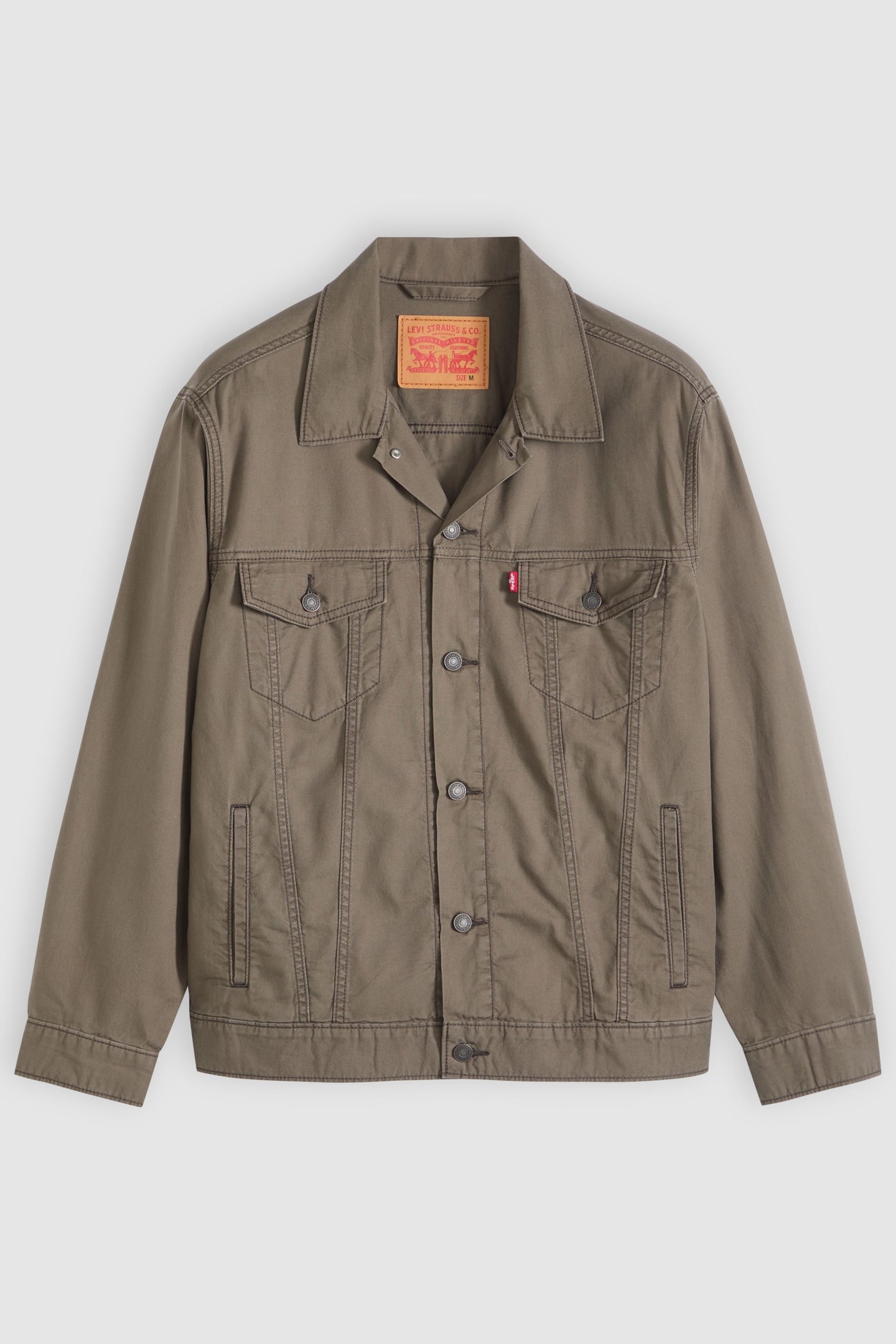 RELAXED TYPE III TRUCKER JACKET MAITAKE BROWN 4