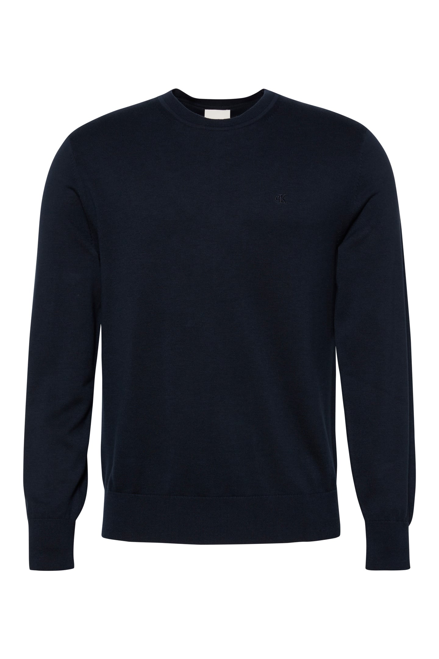 LS SUPIMA COTTON CREW DARK SAPPHIRE 4