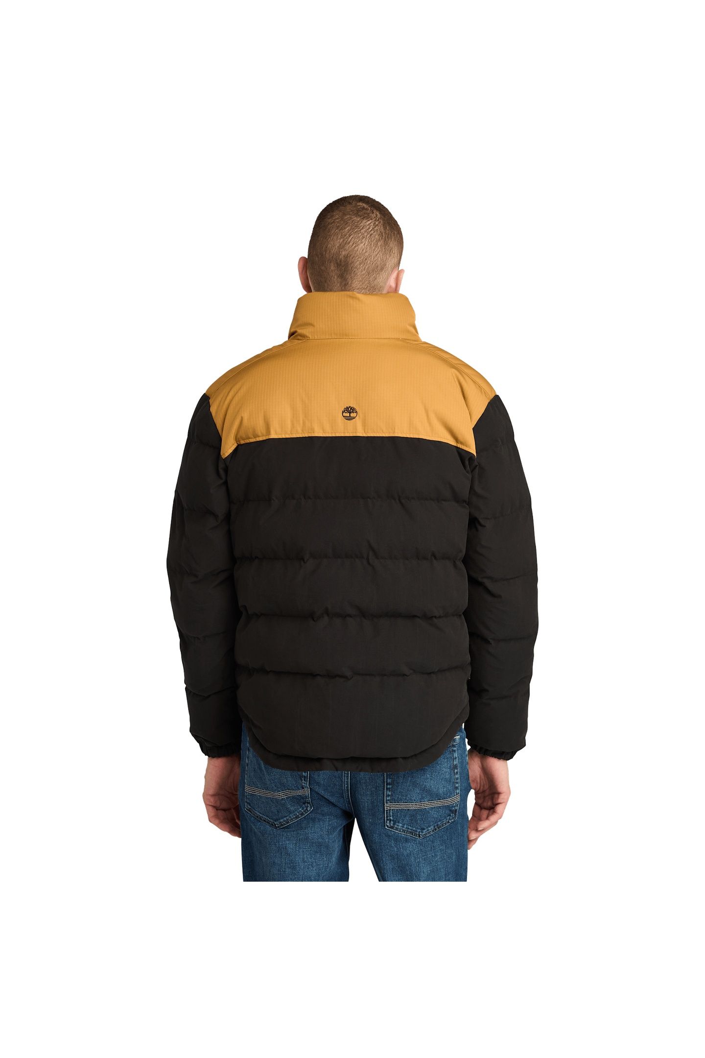 WELCH MOUNTAIN DURABLE WATER REPELLENT PUFFER JACKET WHEAT/B 2