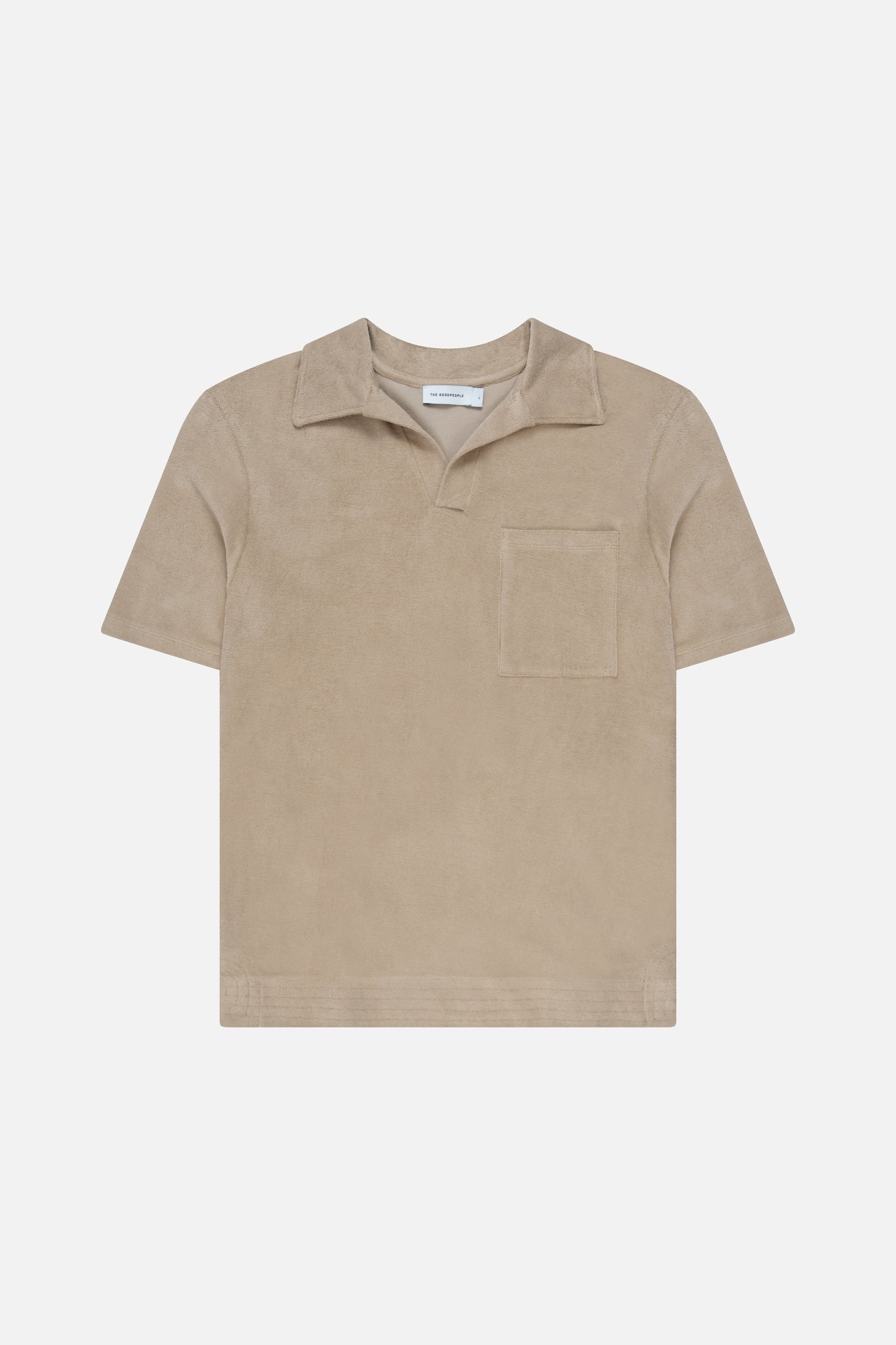 PTOWEL POLOS BEIGE BROWN 3