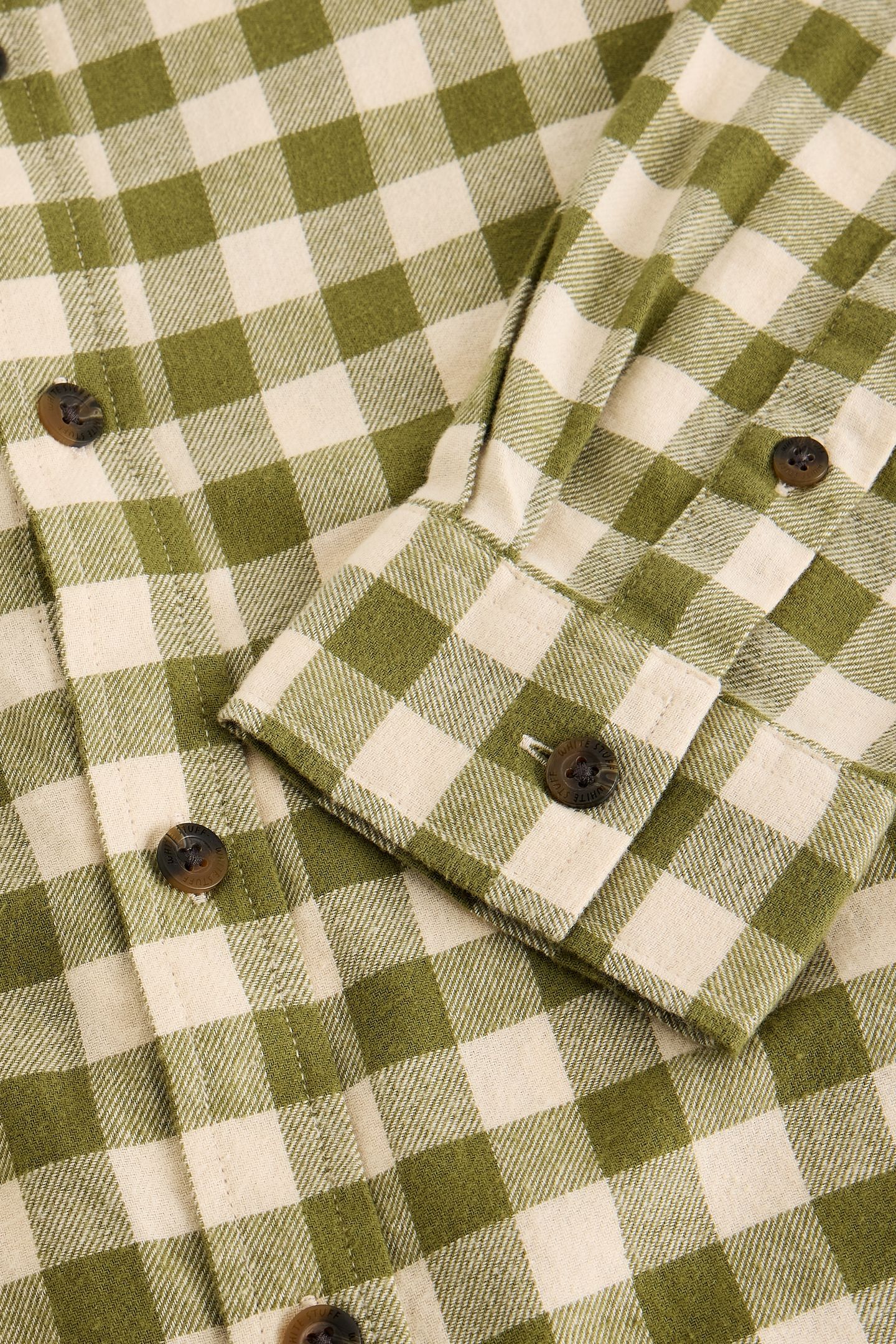 BUFFALO CHECK SHIRT GREEN MULTI 3