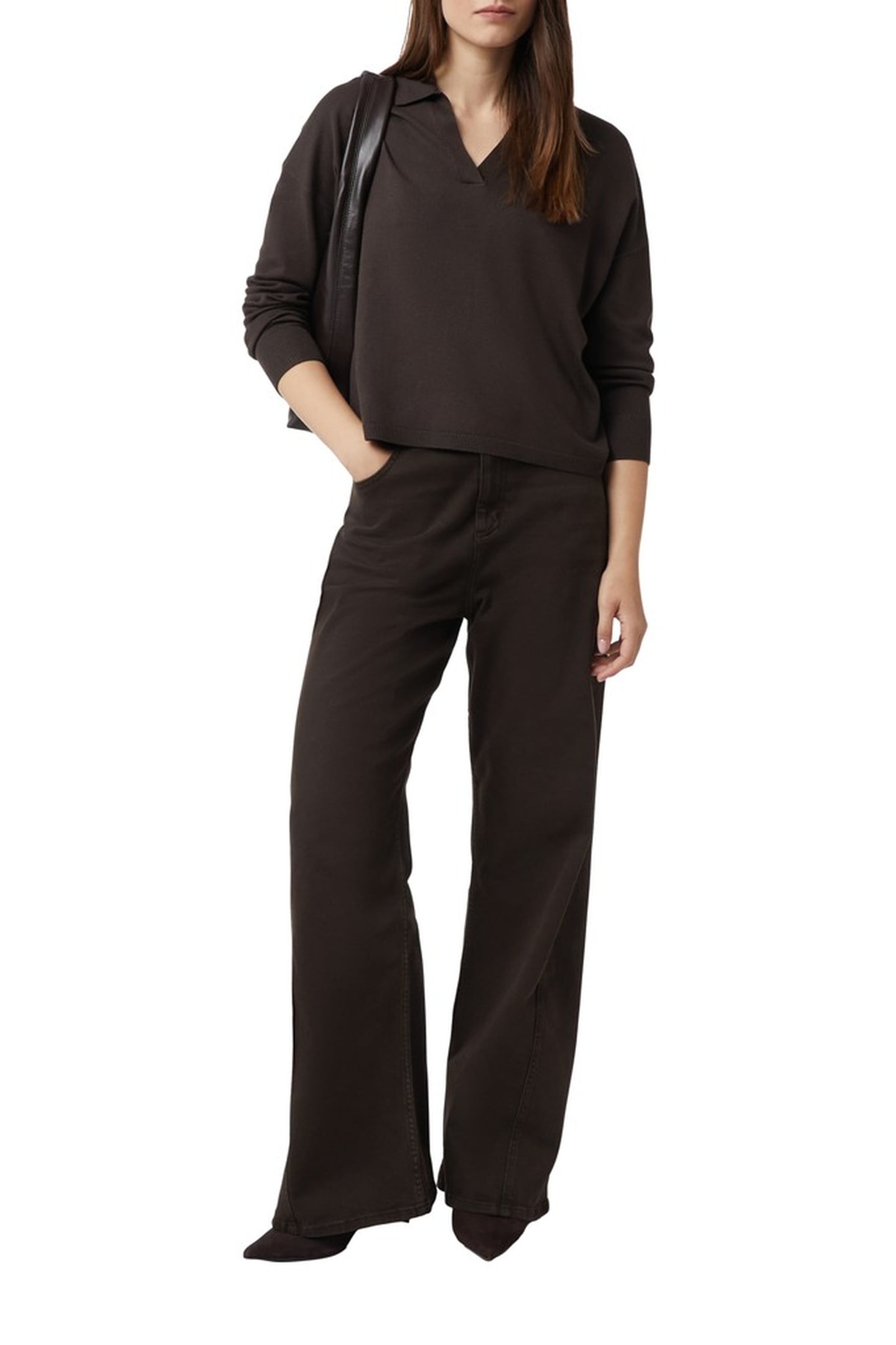 COMMA PULLOVER BROWN 2