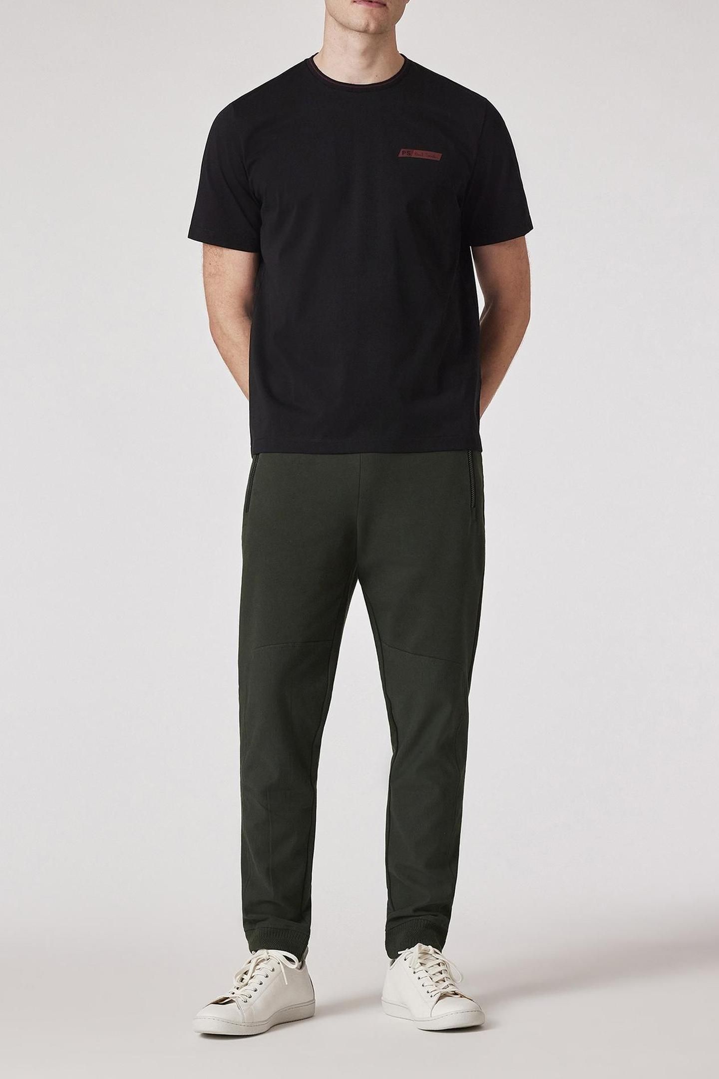 MENS SLIM FIT JOGGER VERY DARK GREEN 2