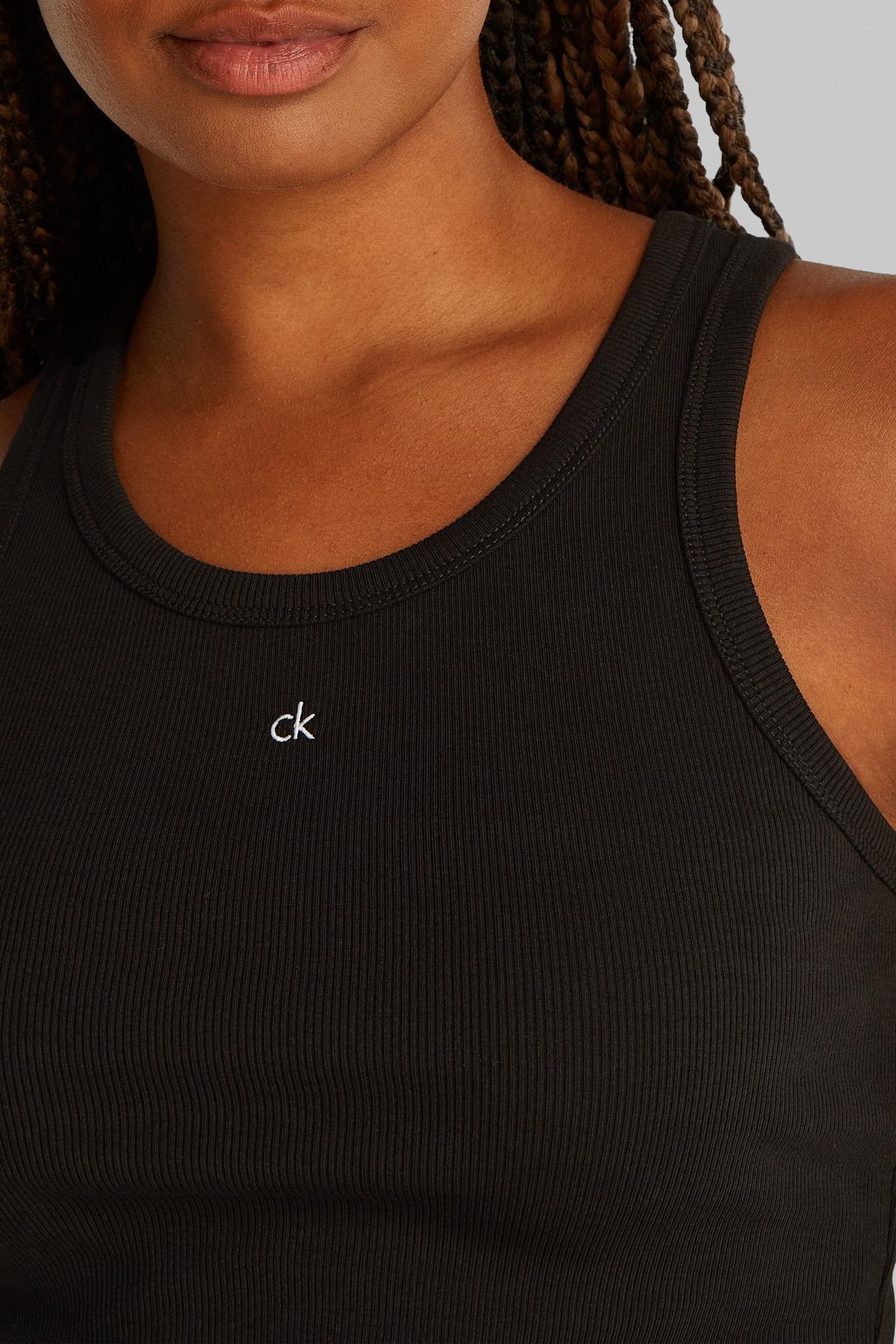 CK EMB GRAPHIC SLIM BLACK 7
