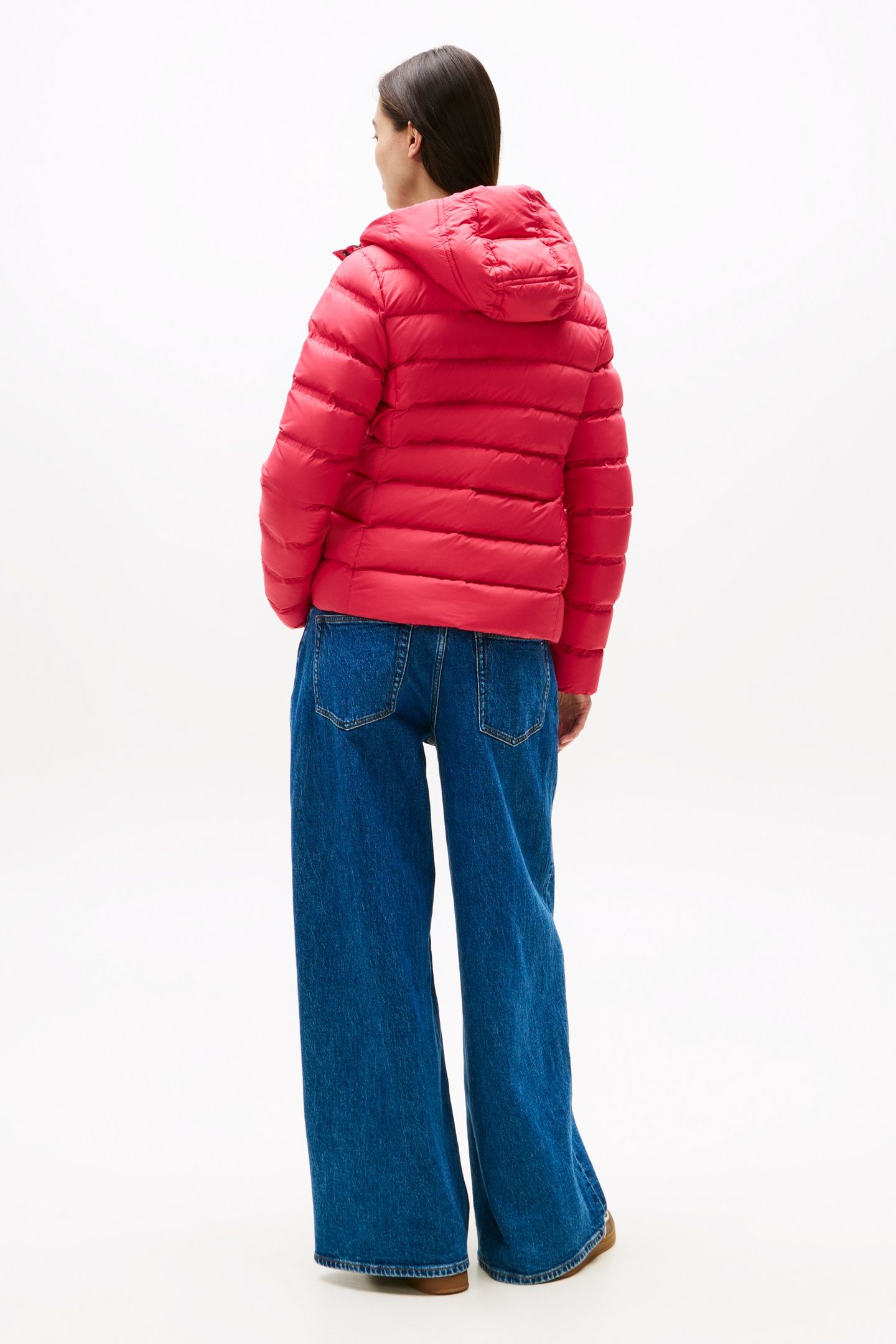 TJW SLIM HOOD JACKET VINTAGE CERISE 2