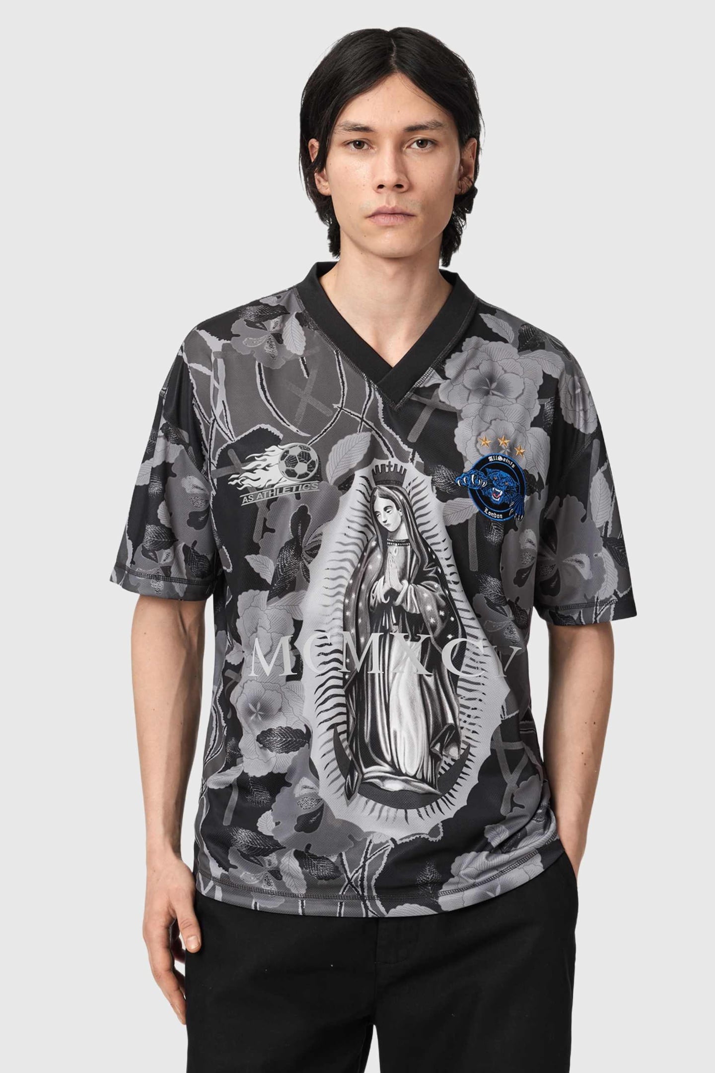 PUERTO SS FBTLSHIRT JET BLACK 2