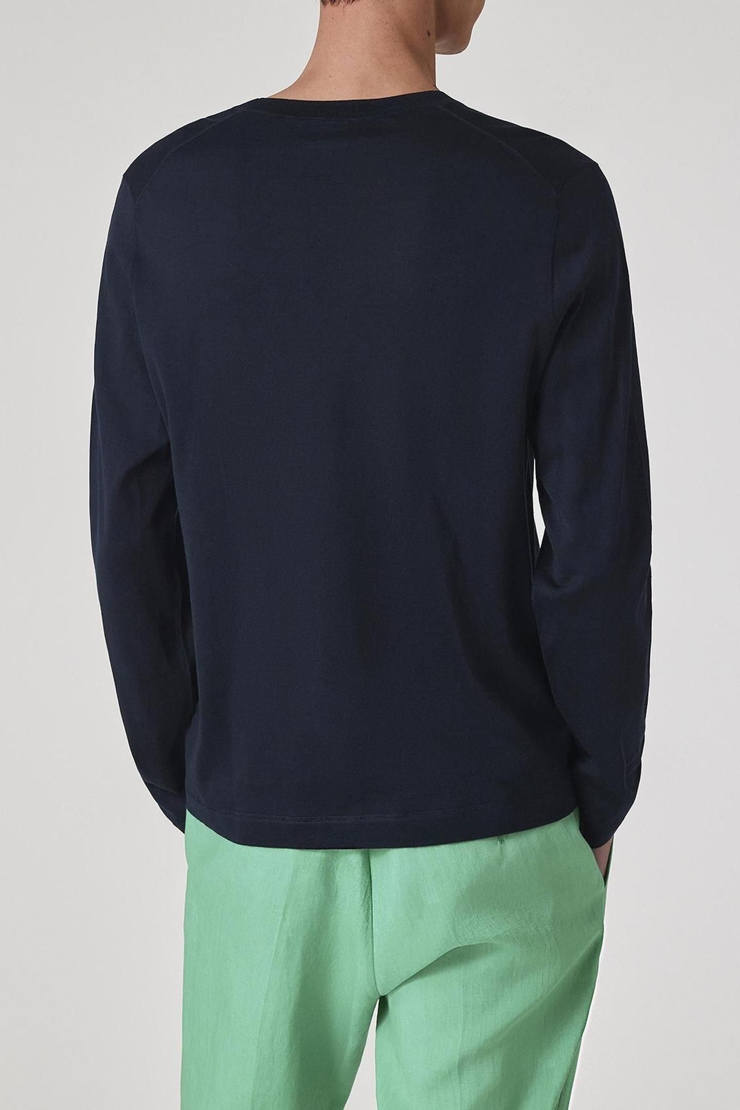 MENS SWEATER CREW NECK VERY DARK NAVY 3
