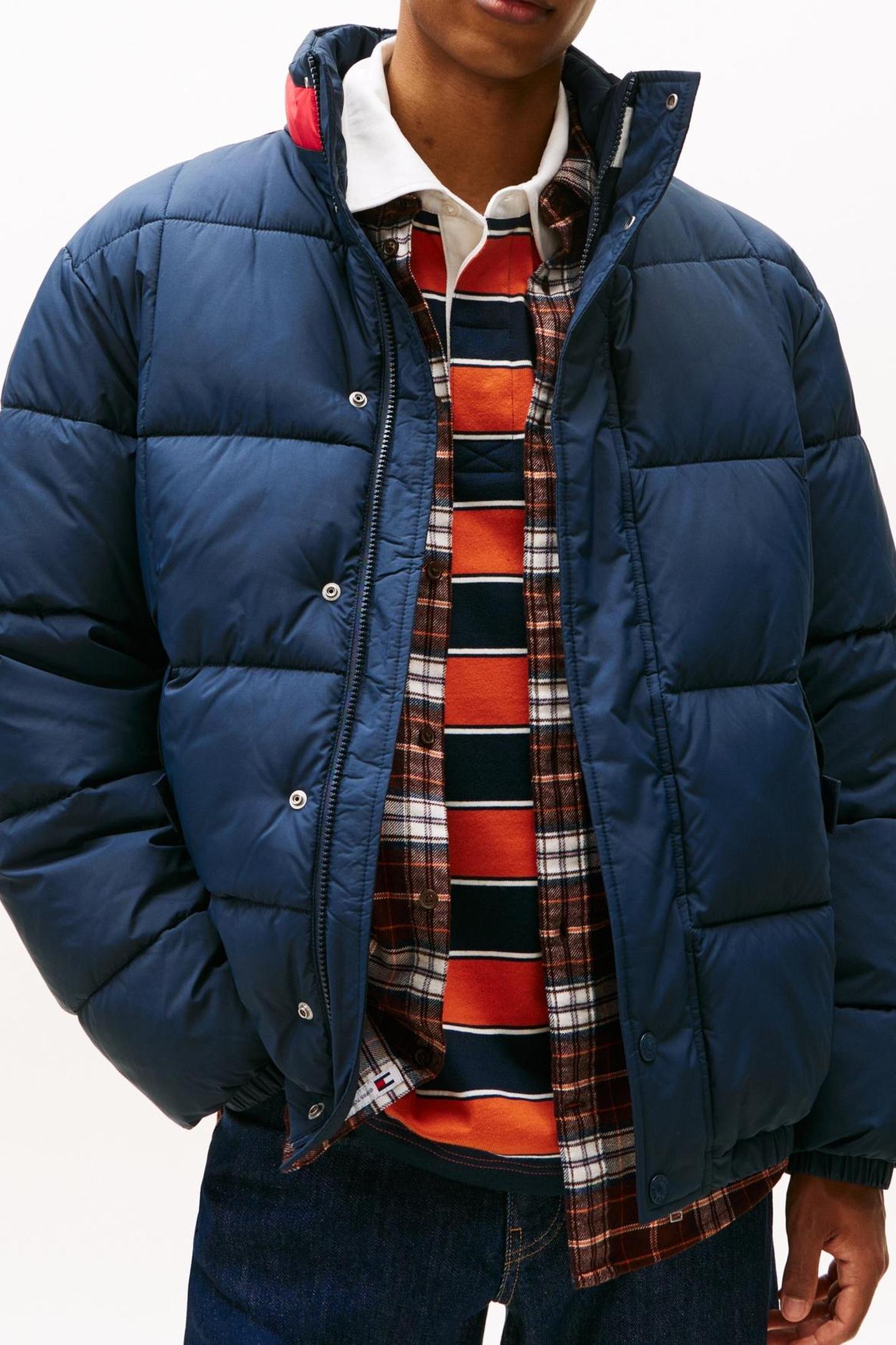 TJM DNA COLLAR PUFFER DARK NIGHT NAVY 3