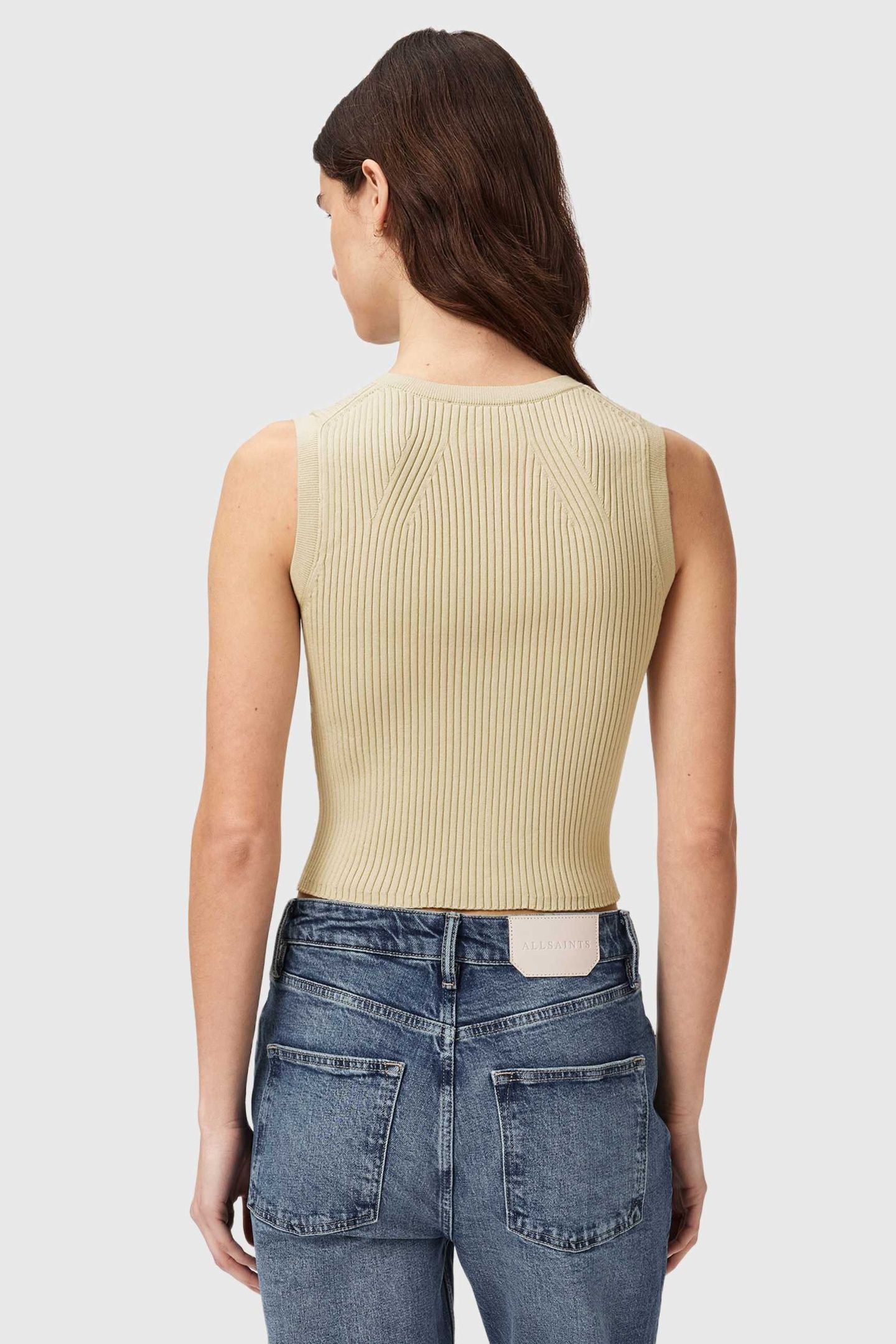 CRUZ ZIP WAISTCOAT HAZE GREEN 3