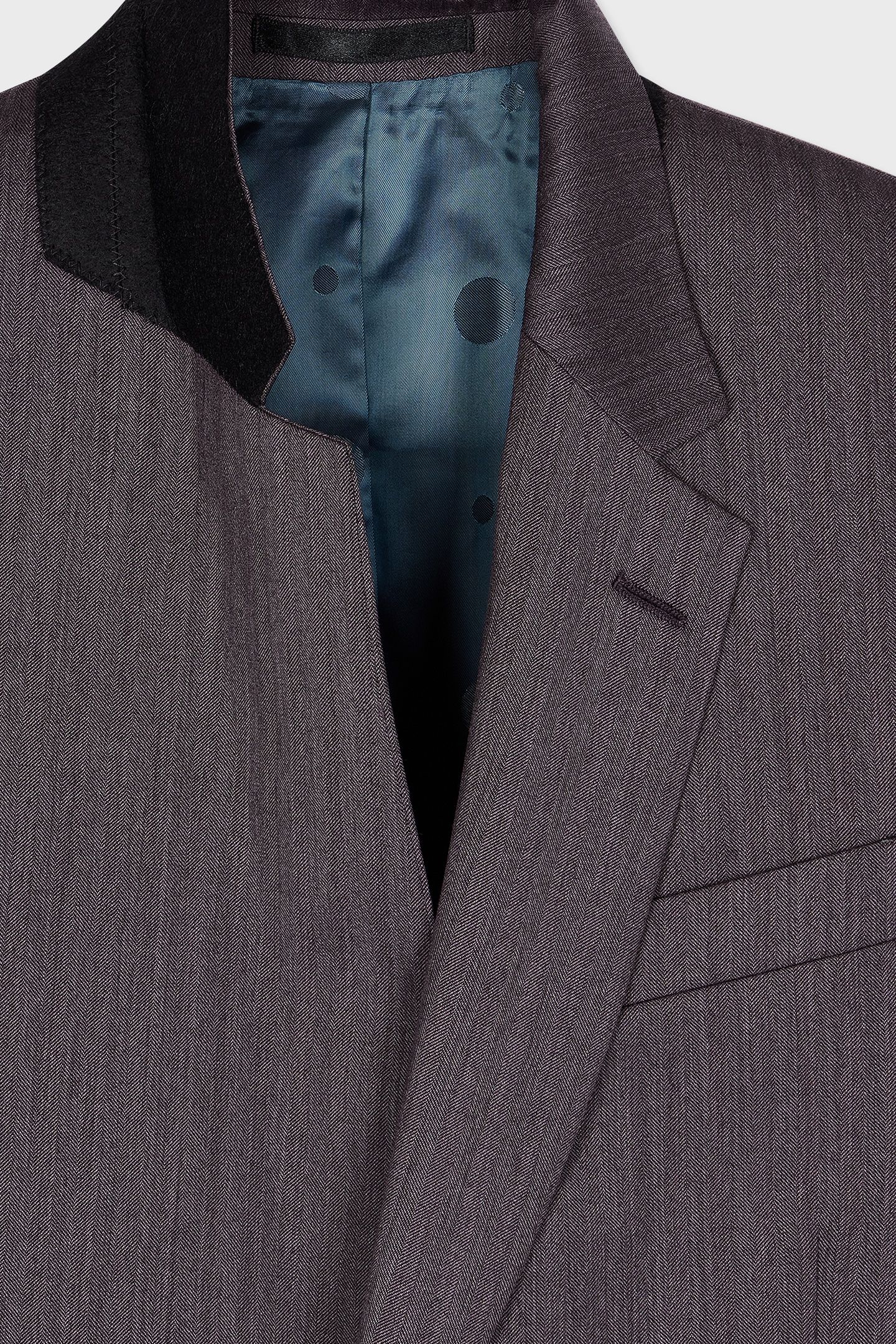 MENS TAILORED FIT 2 BUTTON SUIT PINK 4
