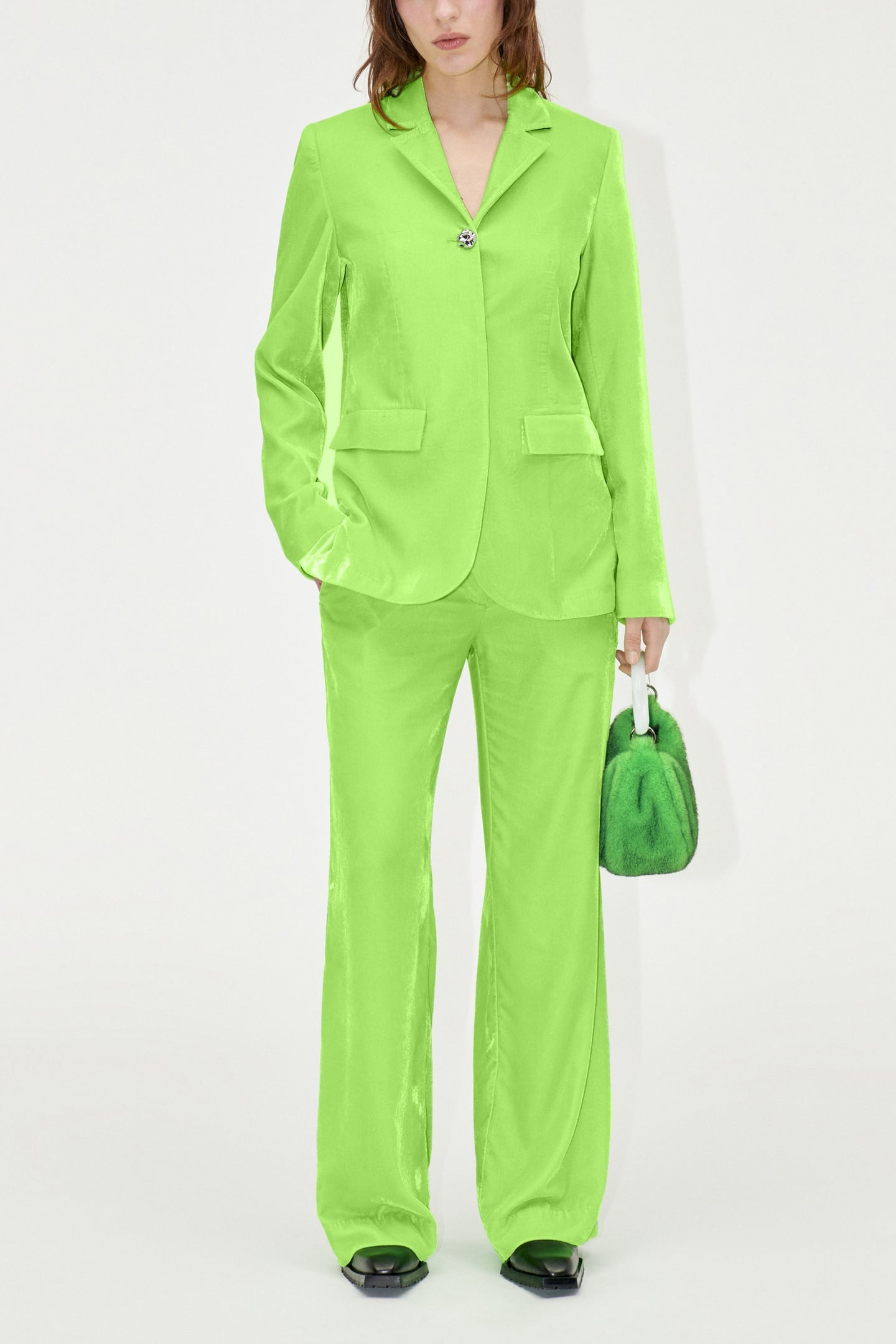 ARCHI JACKET TAILORED NEON GREEN 1