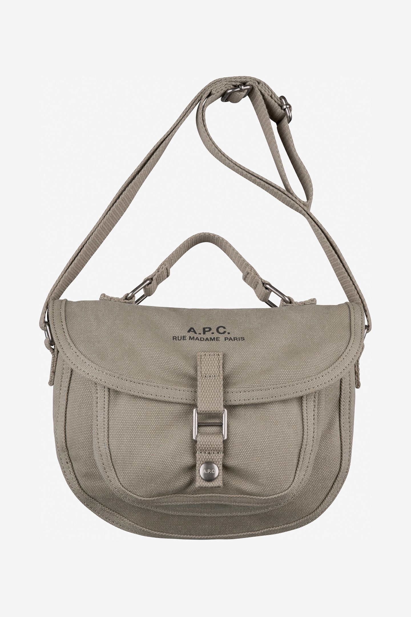 UNISEX BAG SHOULDER STRAP UPCYCLED KHAKI 1