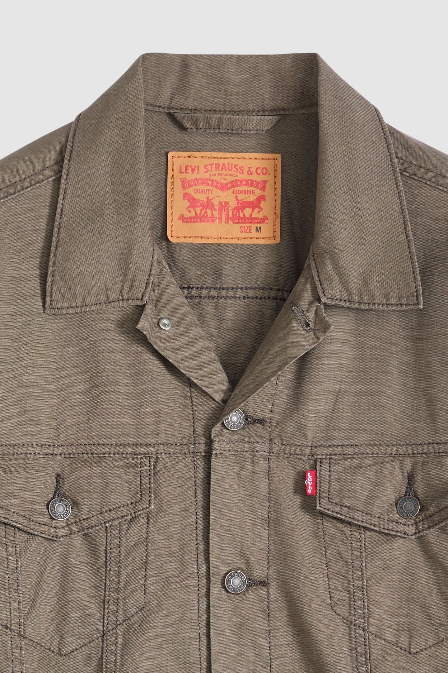 RELAXED TYPE III TRUCKER JACKET MAITAKE BROWN 6