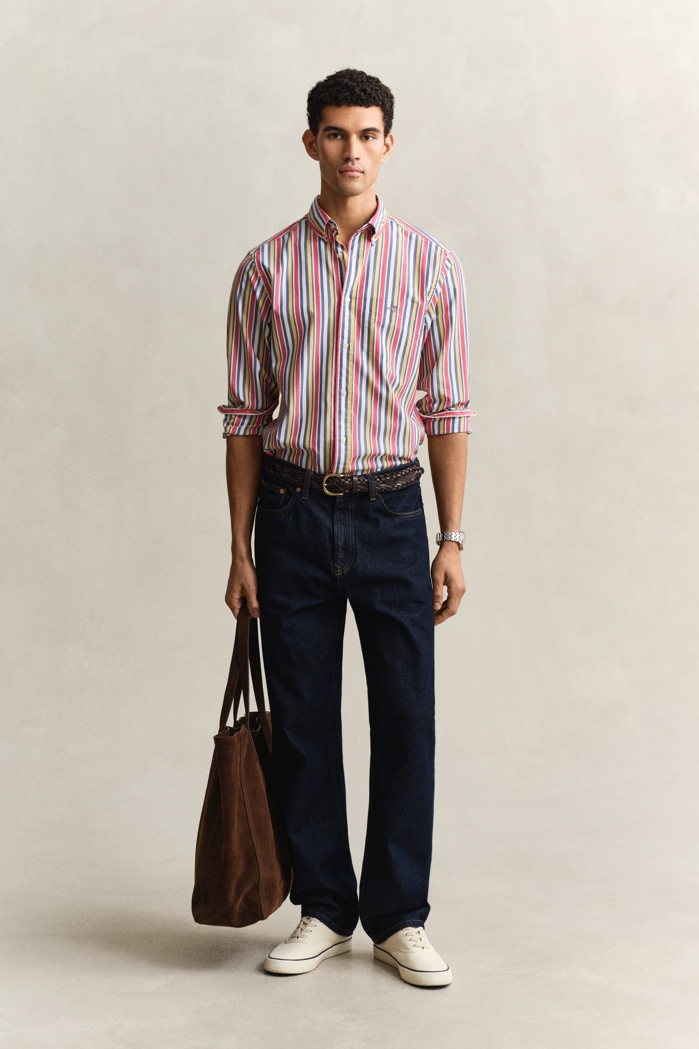 REG MULTISTRIPE POPLIN SHIRT MULTICOLOR 3