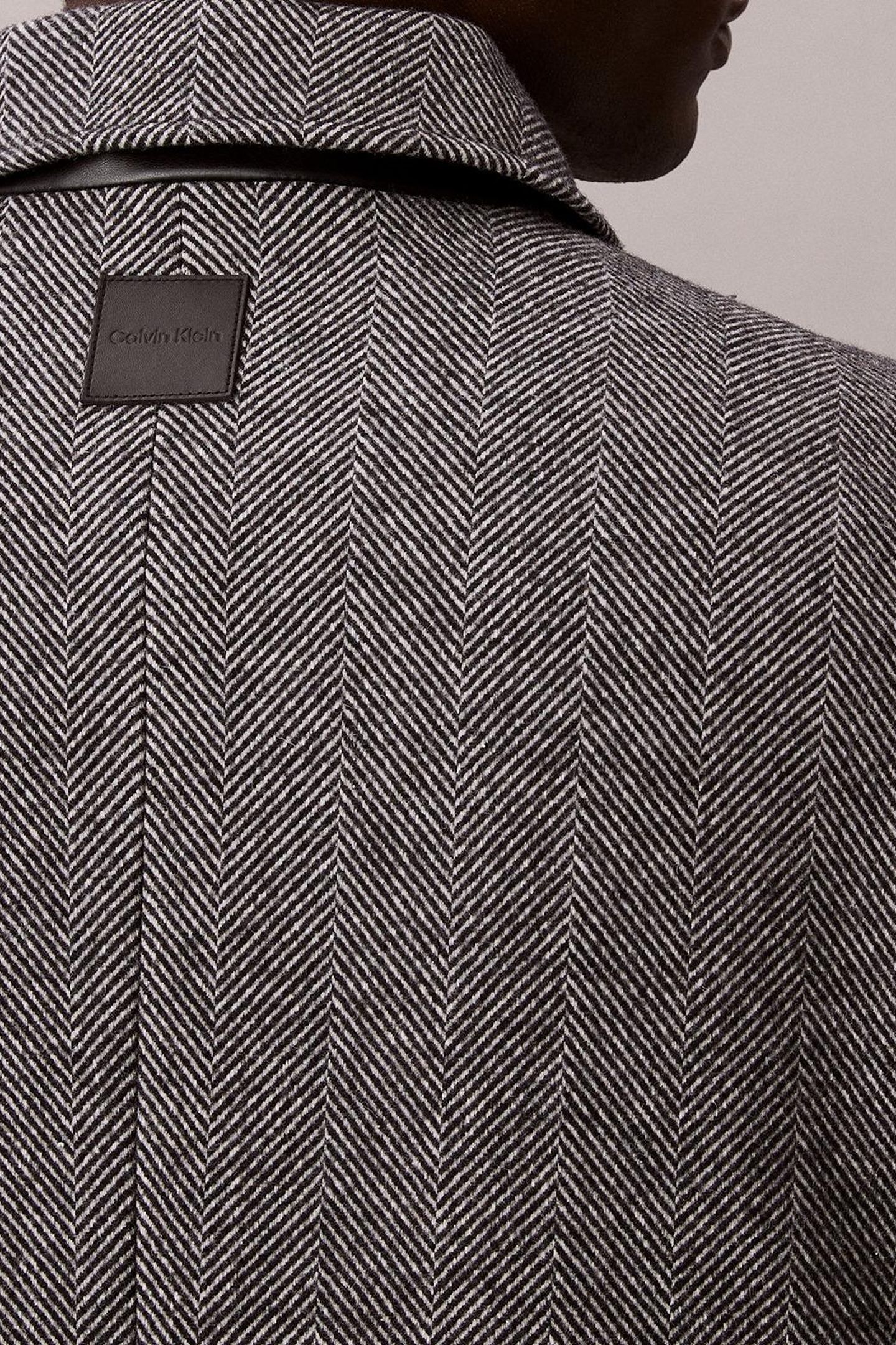LS TECH WOOL BLEND COAT BLACK 6