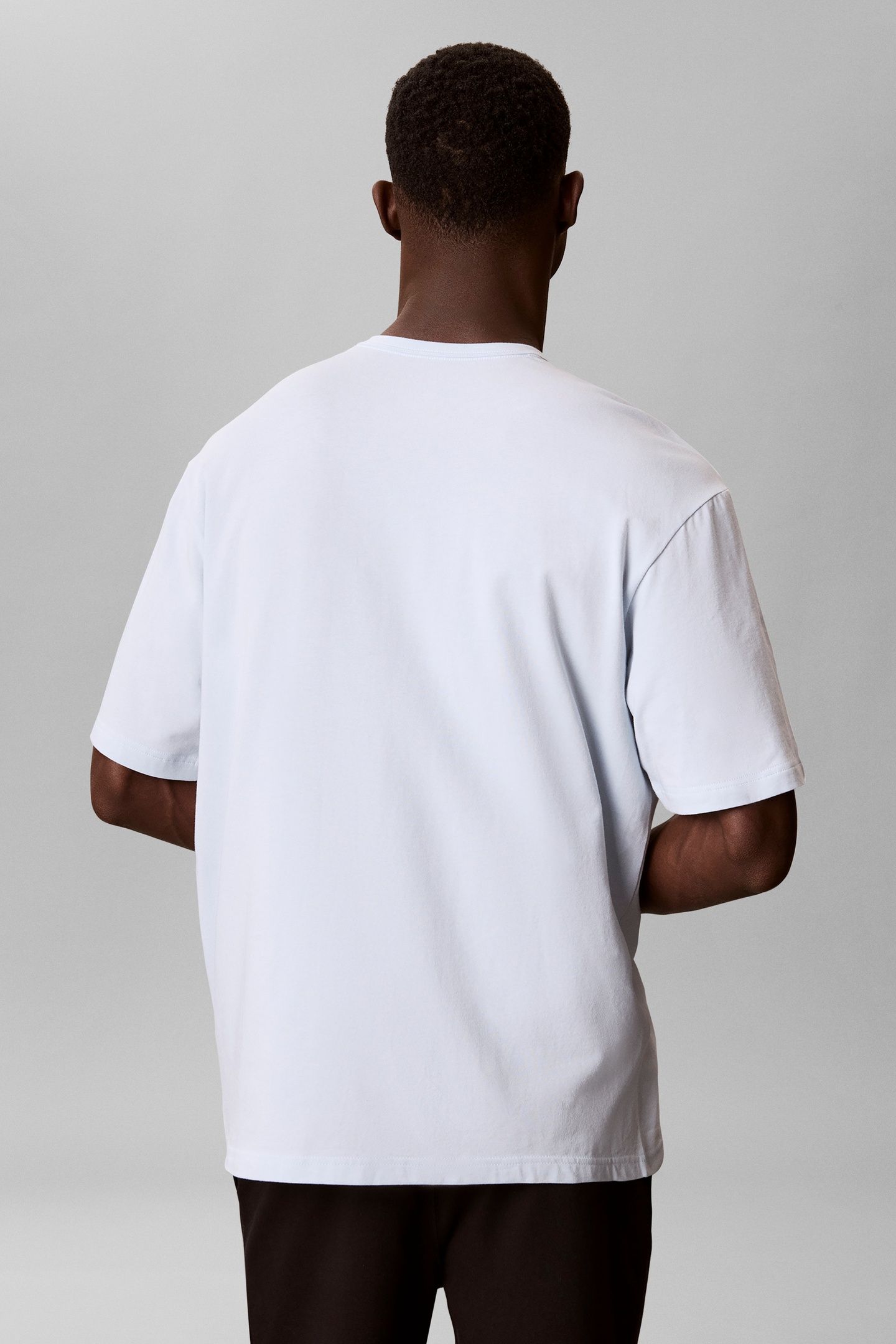 MONOGRAM S/S CREW NECK BALLAD BLUE 2