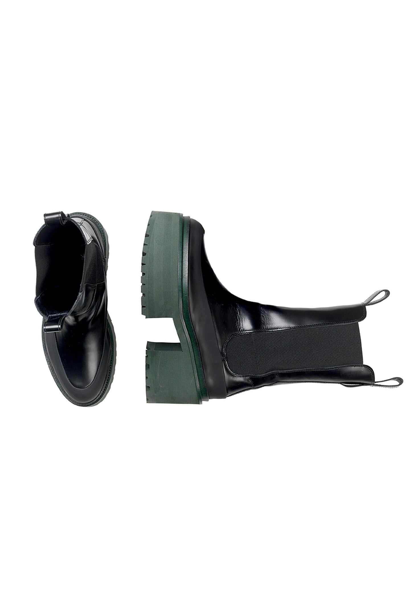ELOISE CHELSEA PLATFORM BLACK 2