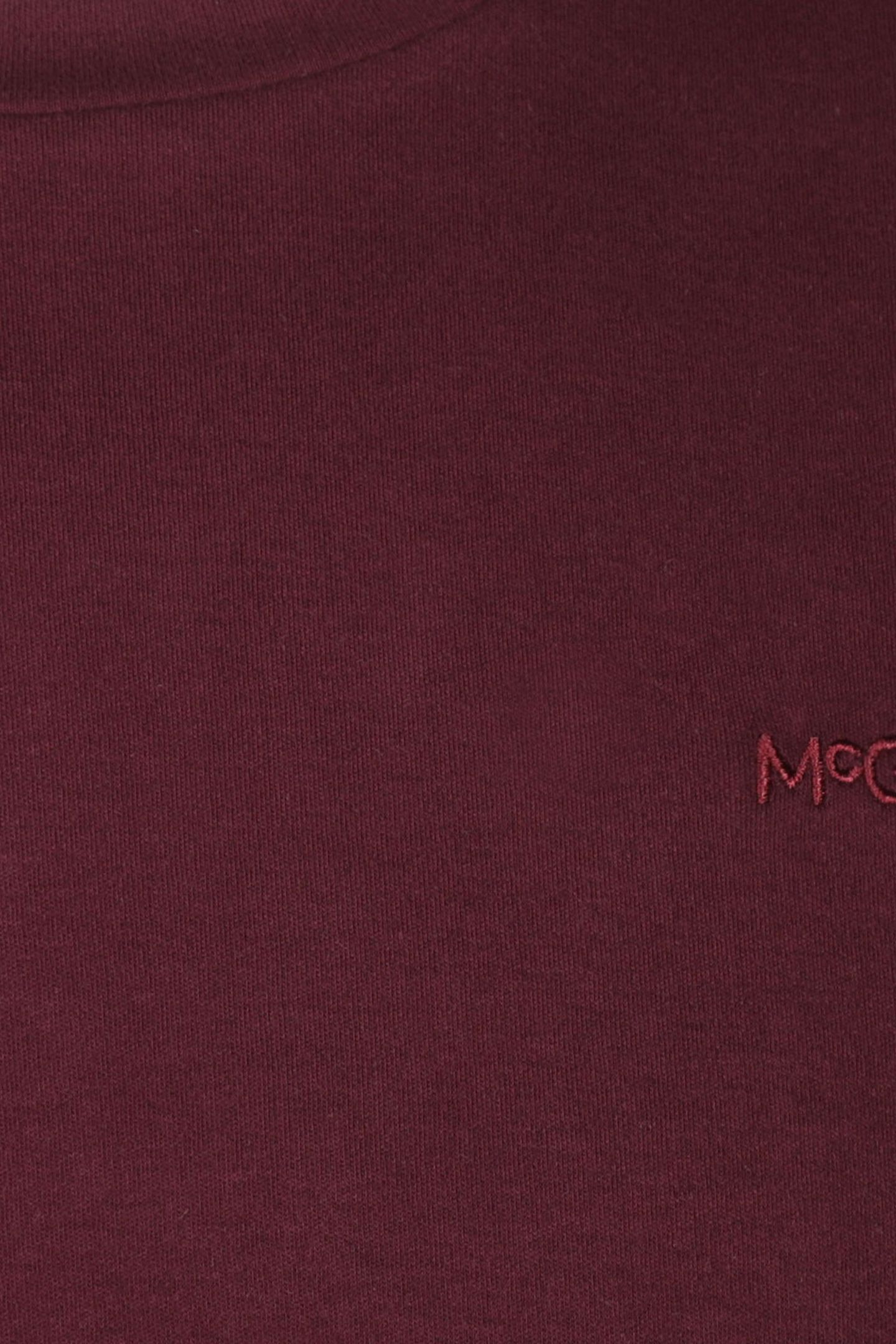 INTERLOCK T-SHIRT BURGUNDY 8