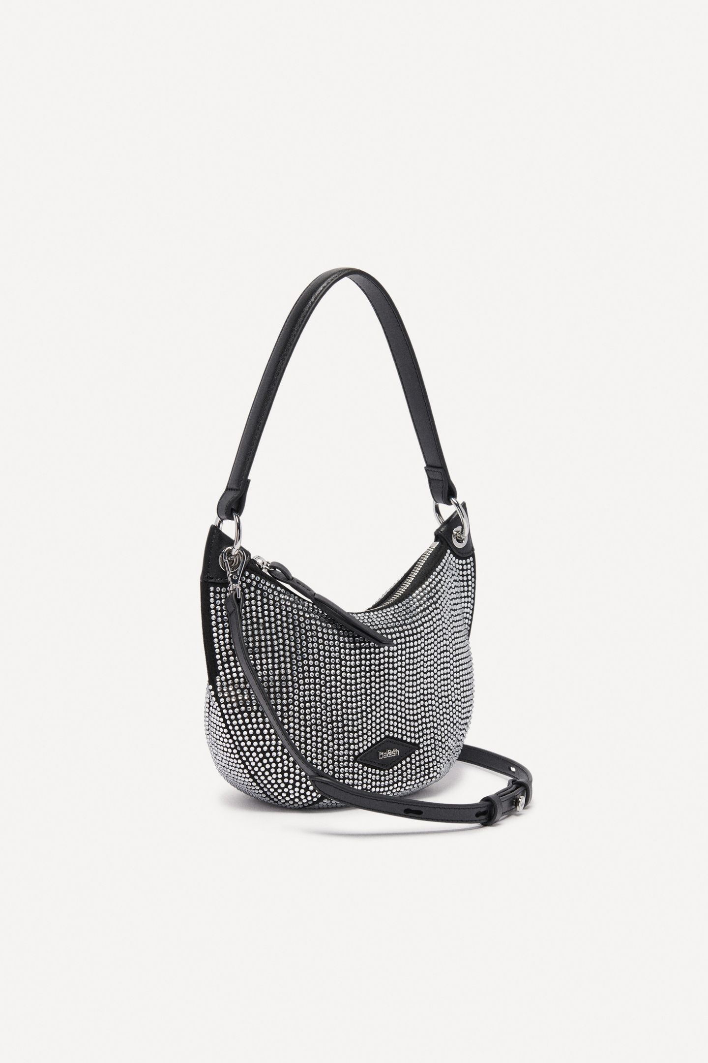 HAND BAG SILVER 2