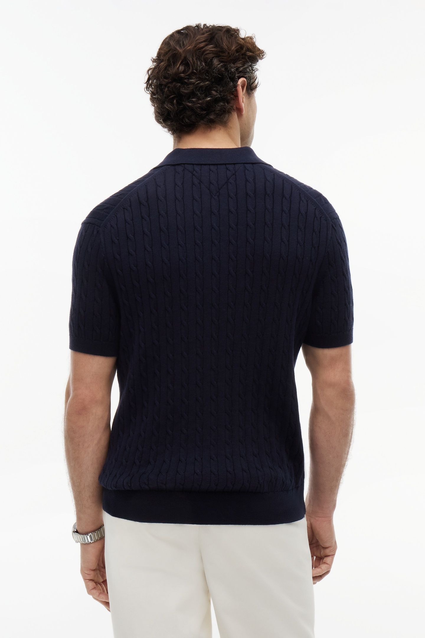 CLASSIC COTTON CABLE NAVY BLUE 2