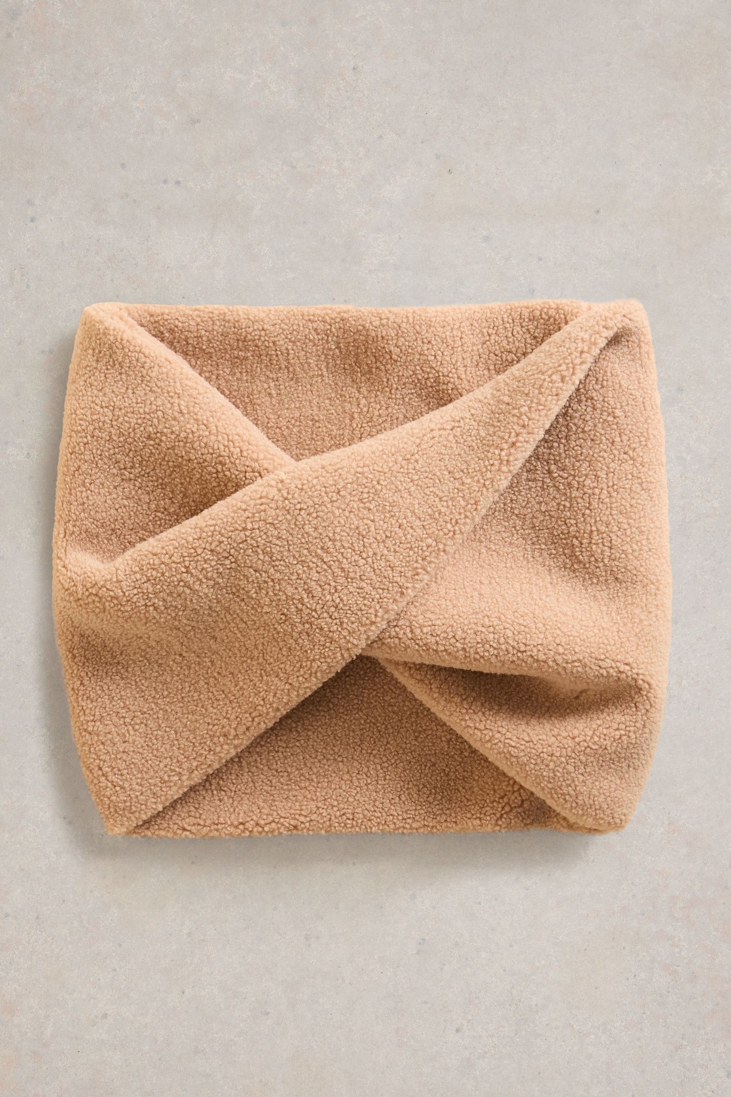 BORG SNOOD LIGHT NATURAL 1