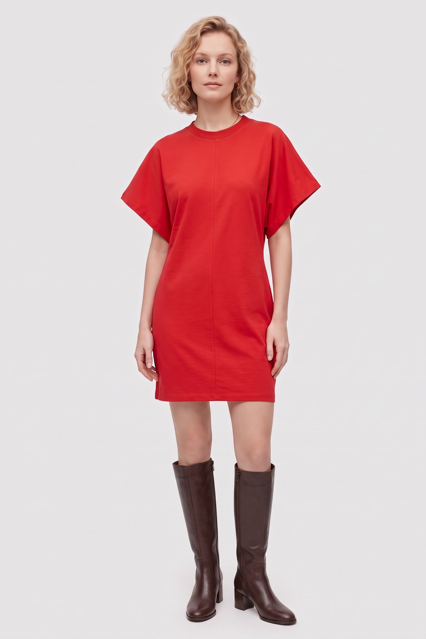 ST FELICIA DRESS RED 1