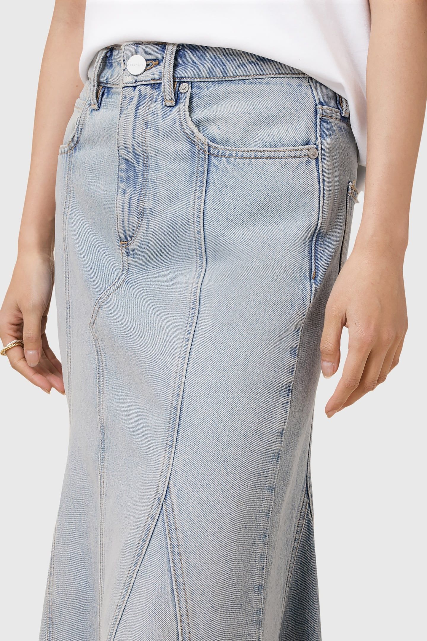 ALMA DENIM SKIRT LIGHT INDIGO 7