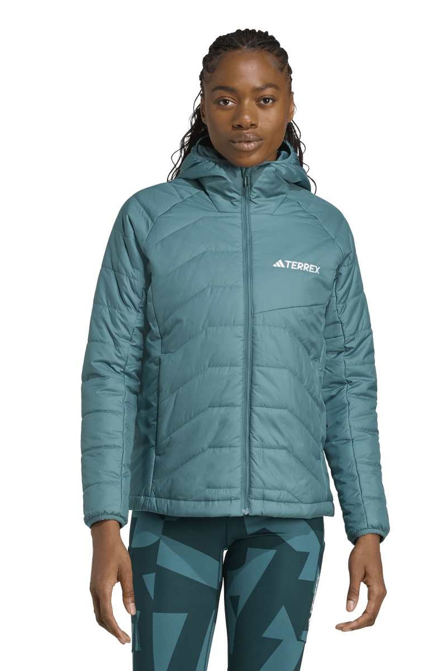 W MT INS HO JACKET PRELOVED TEAL 1