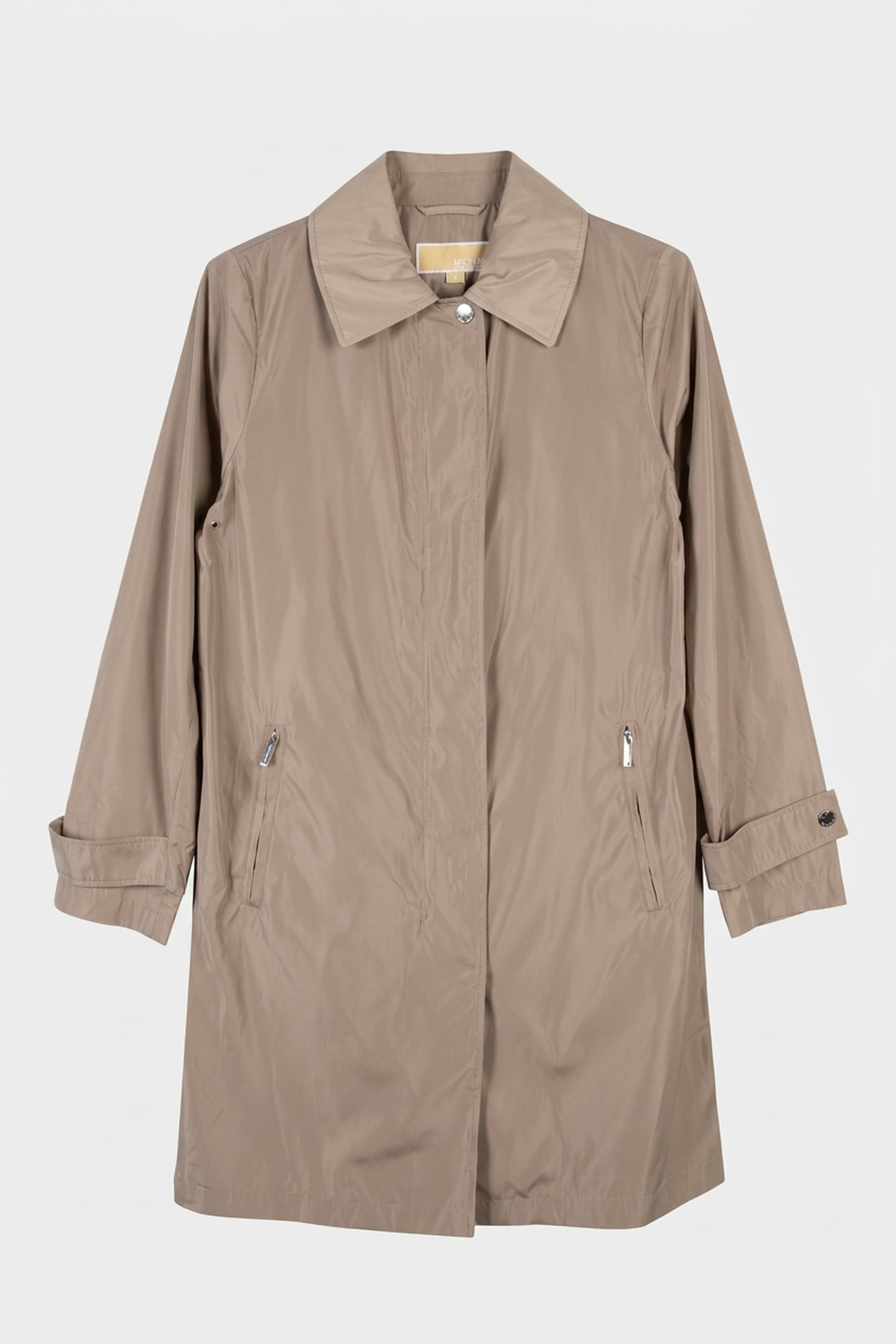 ZIP UP RAINCOAT TAUPE 3