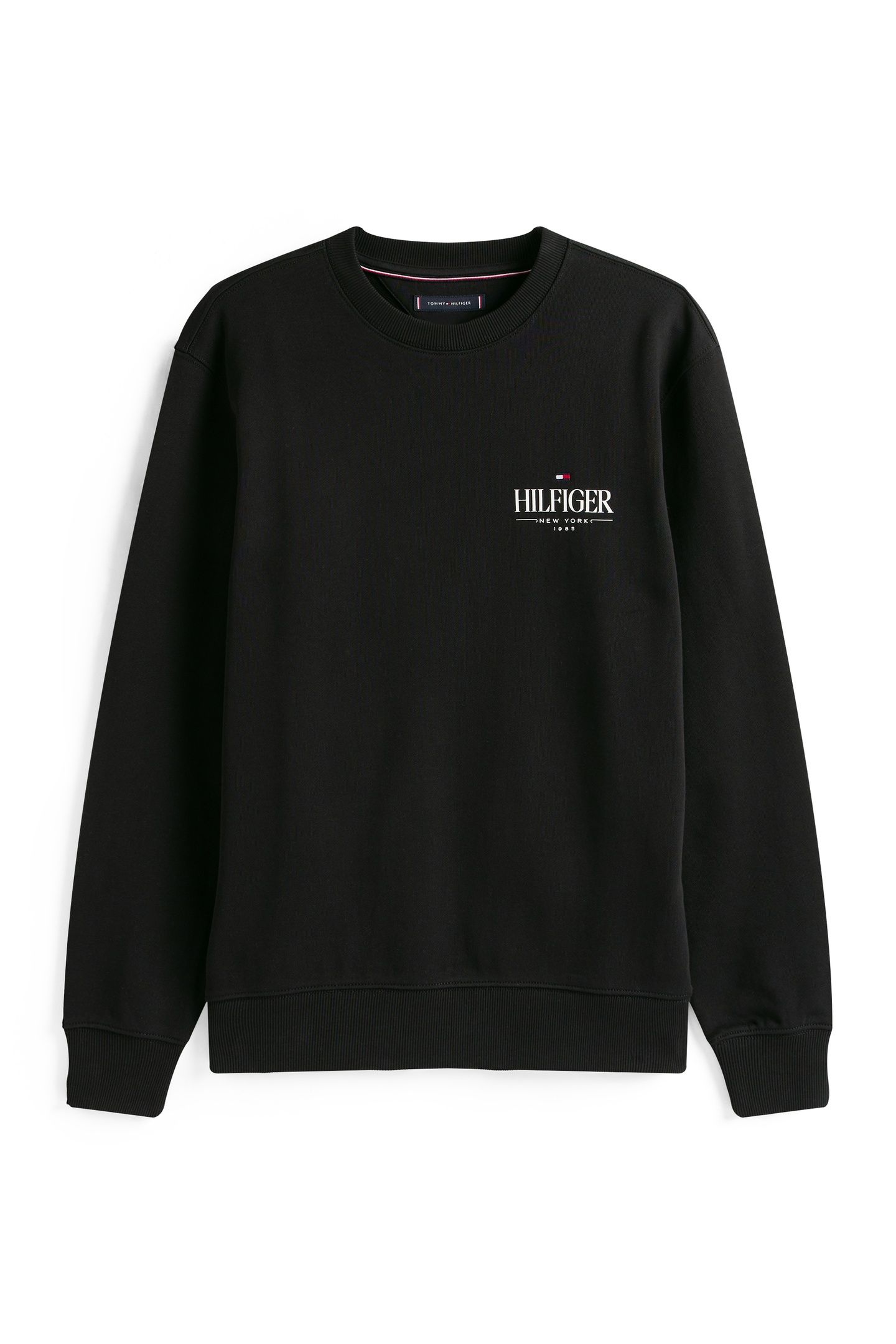 HILFIGER STACKED SWEATSHIRT BLACK 4