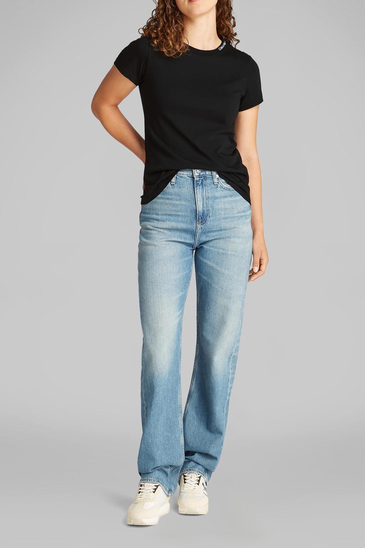 LOGO NECKLINE T-SHIRT BLACK 3