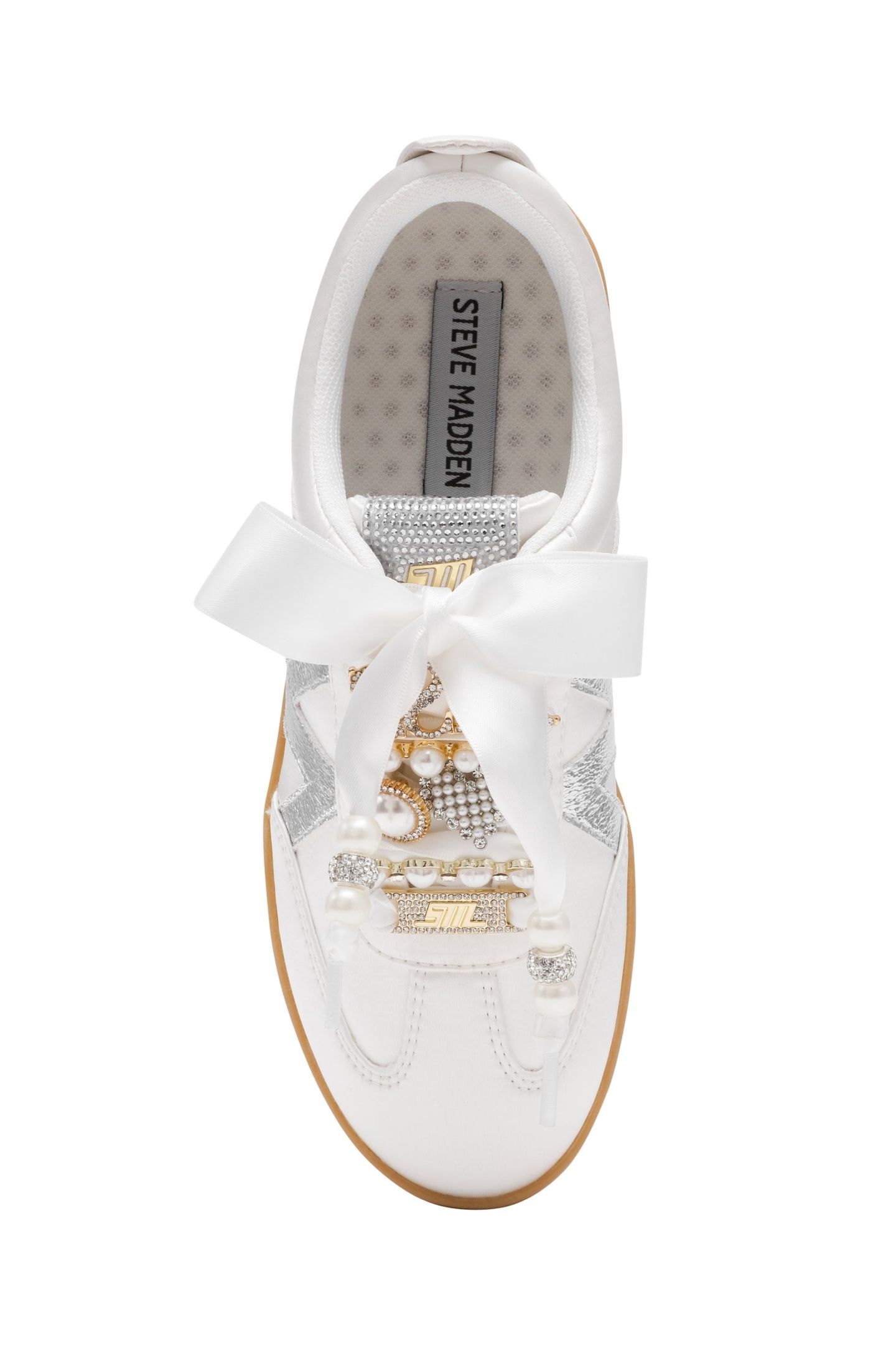 DEGREE-P SNEAKERS IVORY SATIN 6