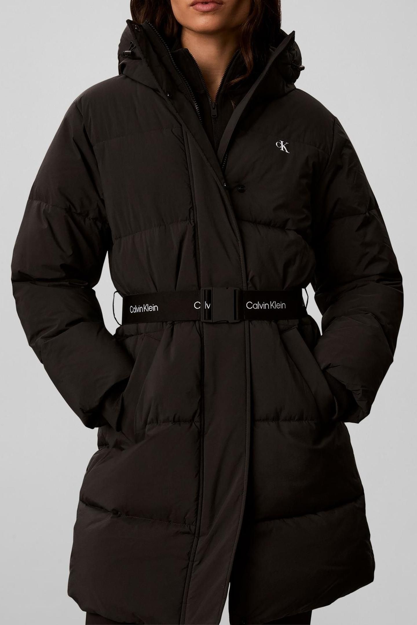BELTED MIDWEIGHT COAT BLACK 1