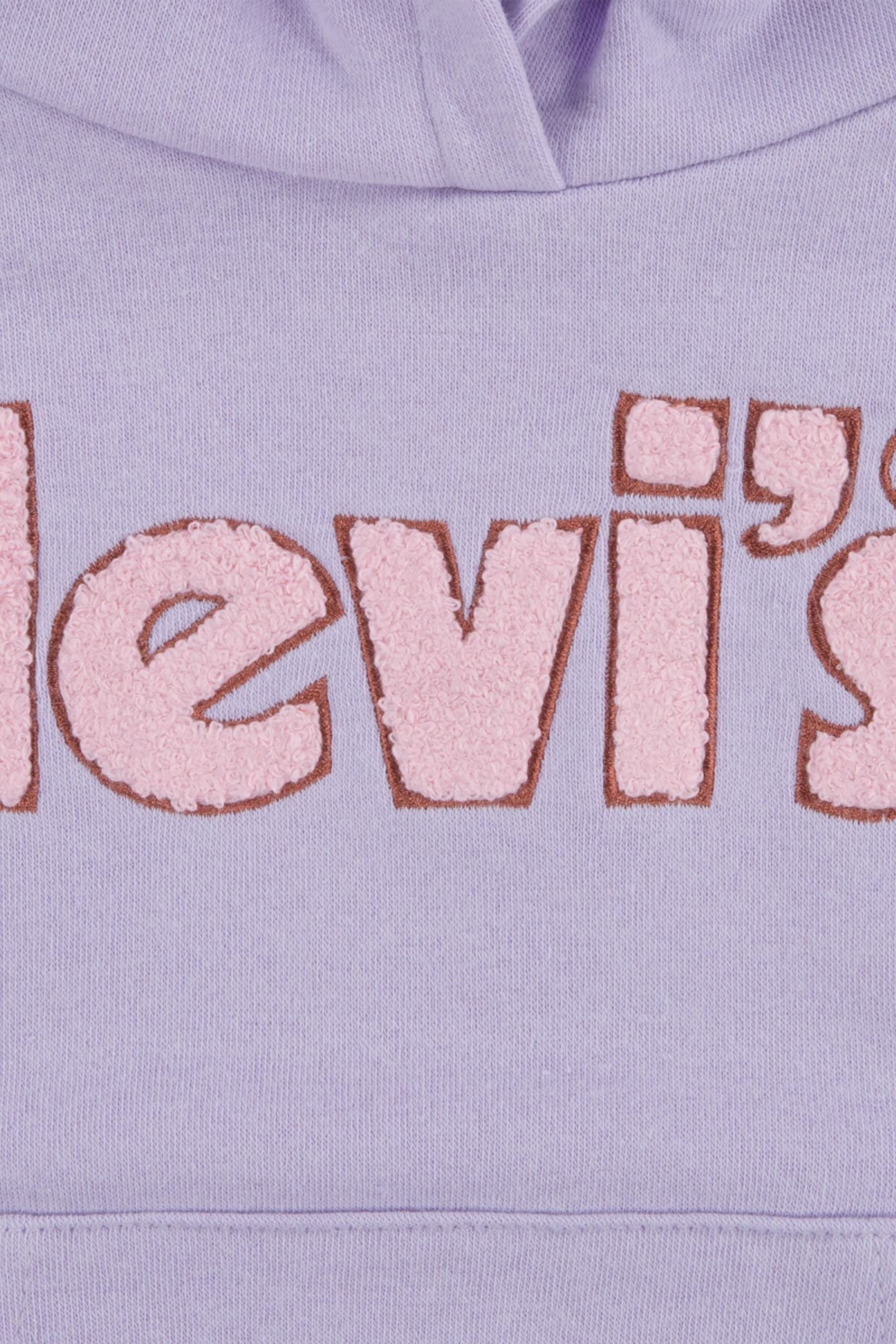 GIRLS PULLOVER HOODIE PASTEL LILAC 3