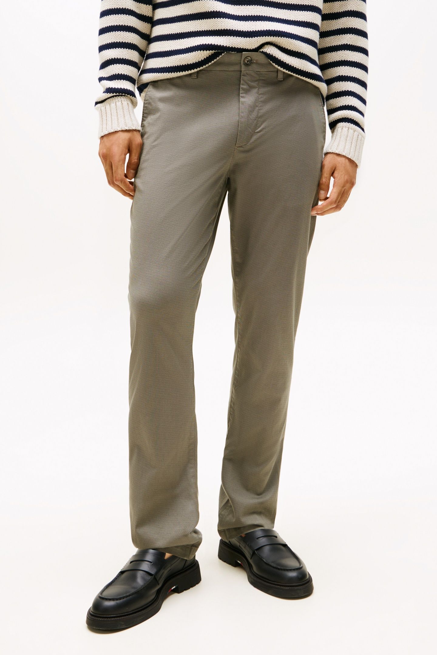 DENTON PRINTED PANTS HYDROGEN GREY 1