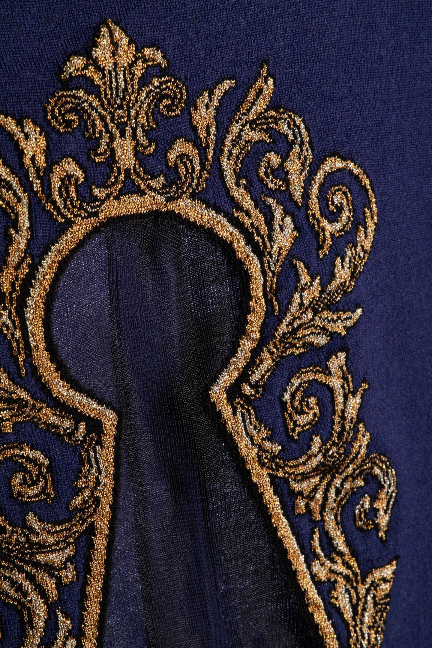 KNITTED JACKET BLUE 4